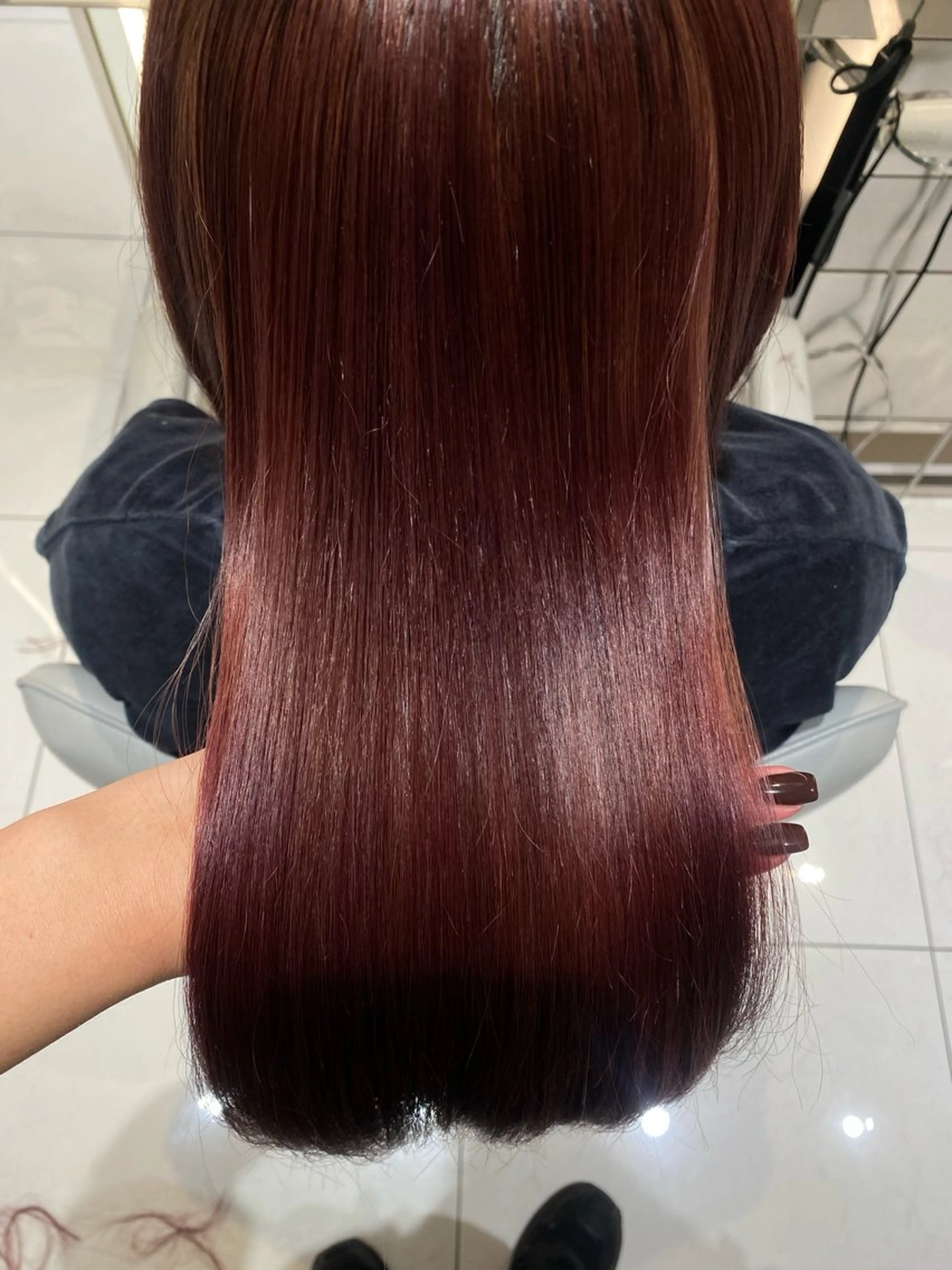 カラー ヘアカラー YUMA🪽 /ボブ/レイヤーのヘアスタイル