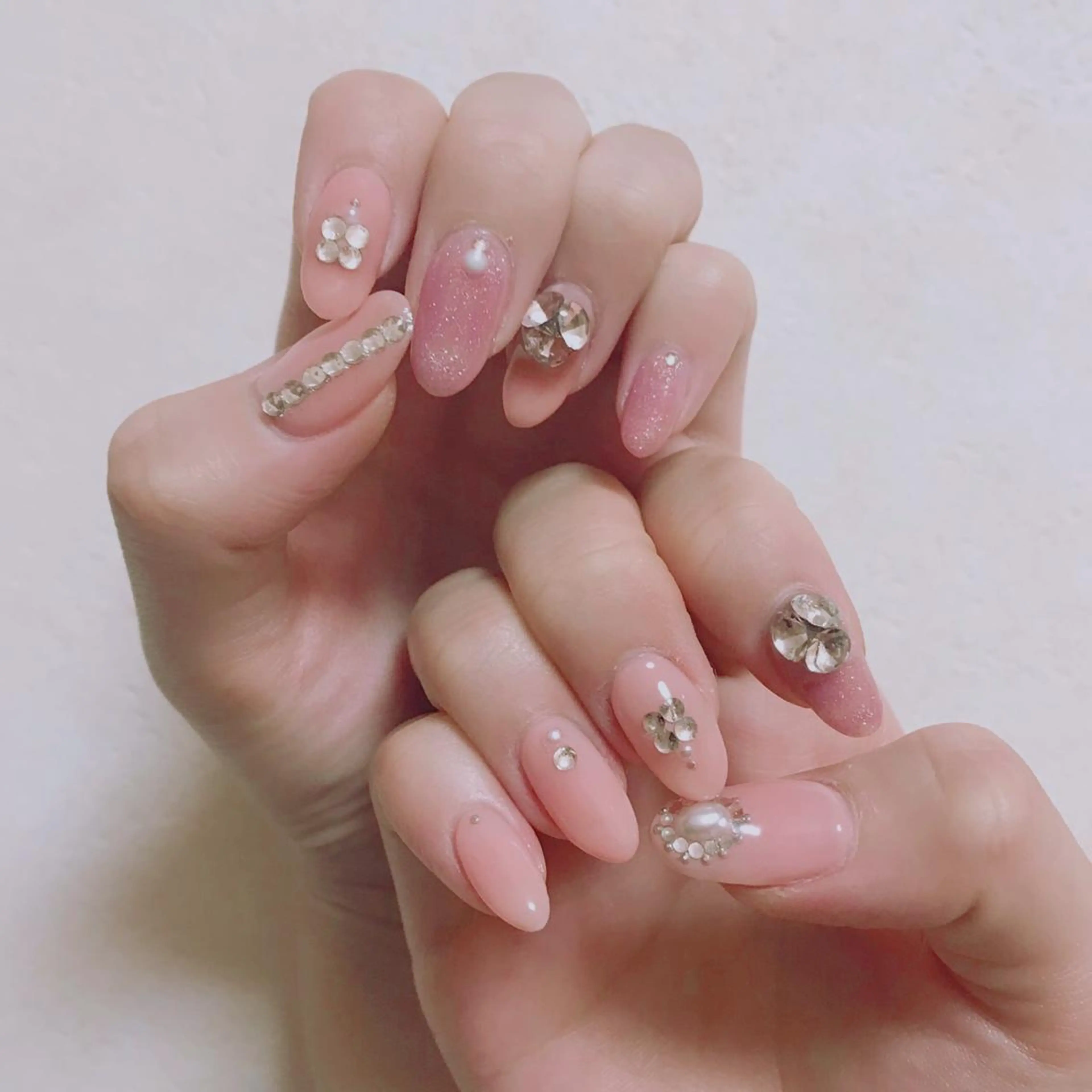 ネイル ピンク Nail Space R所属・ネイルスペースR 小林のネイルデザイン