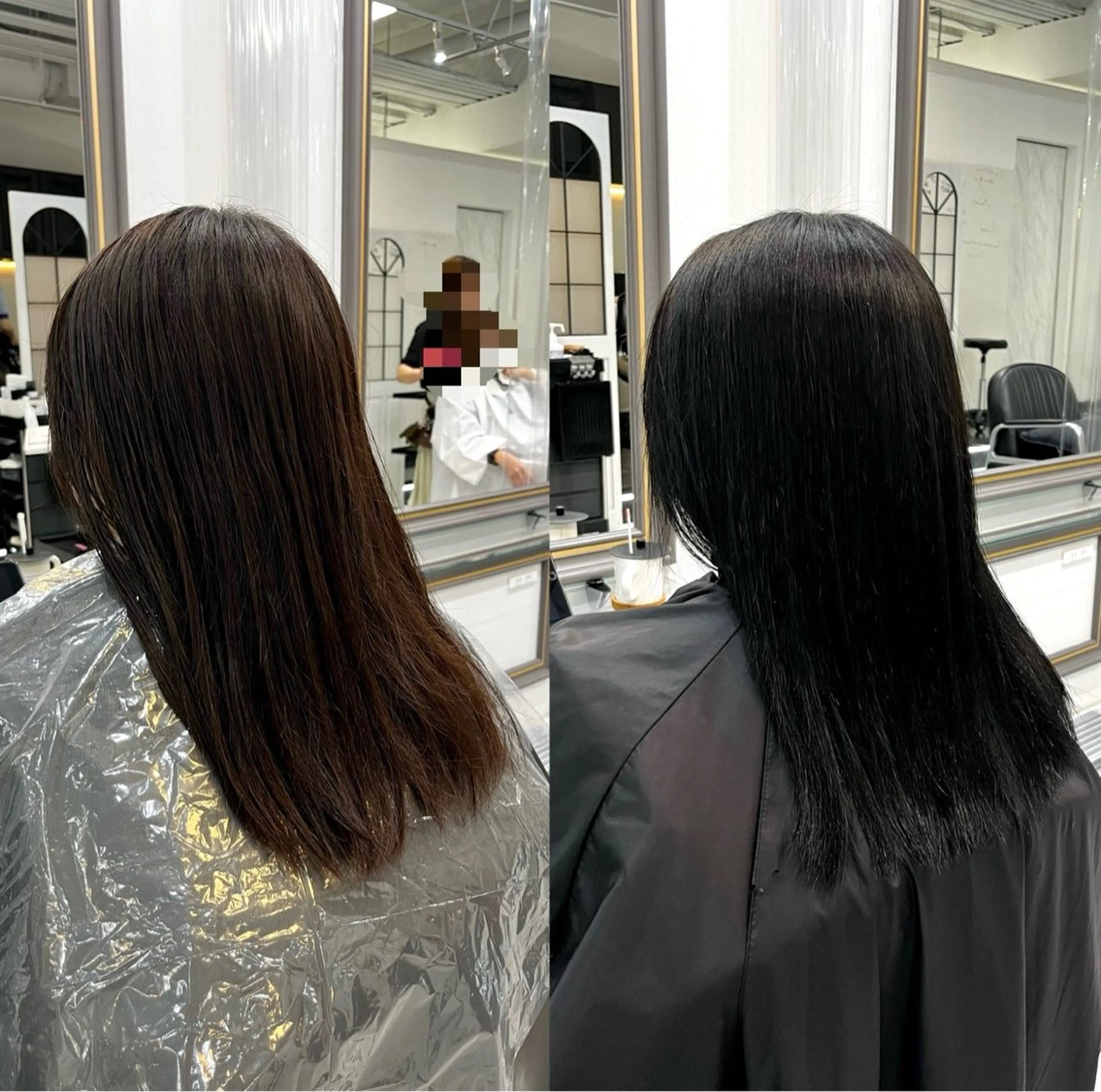 セミロング カラー ナツキ/ 表参道のヘアスタイル