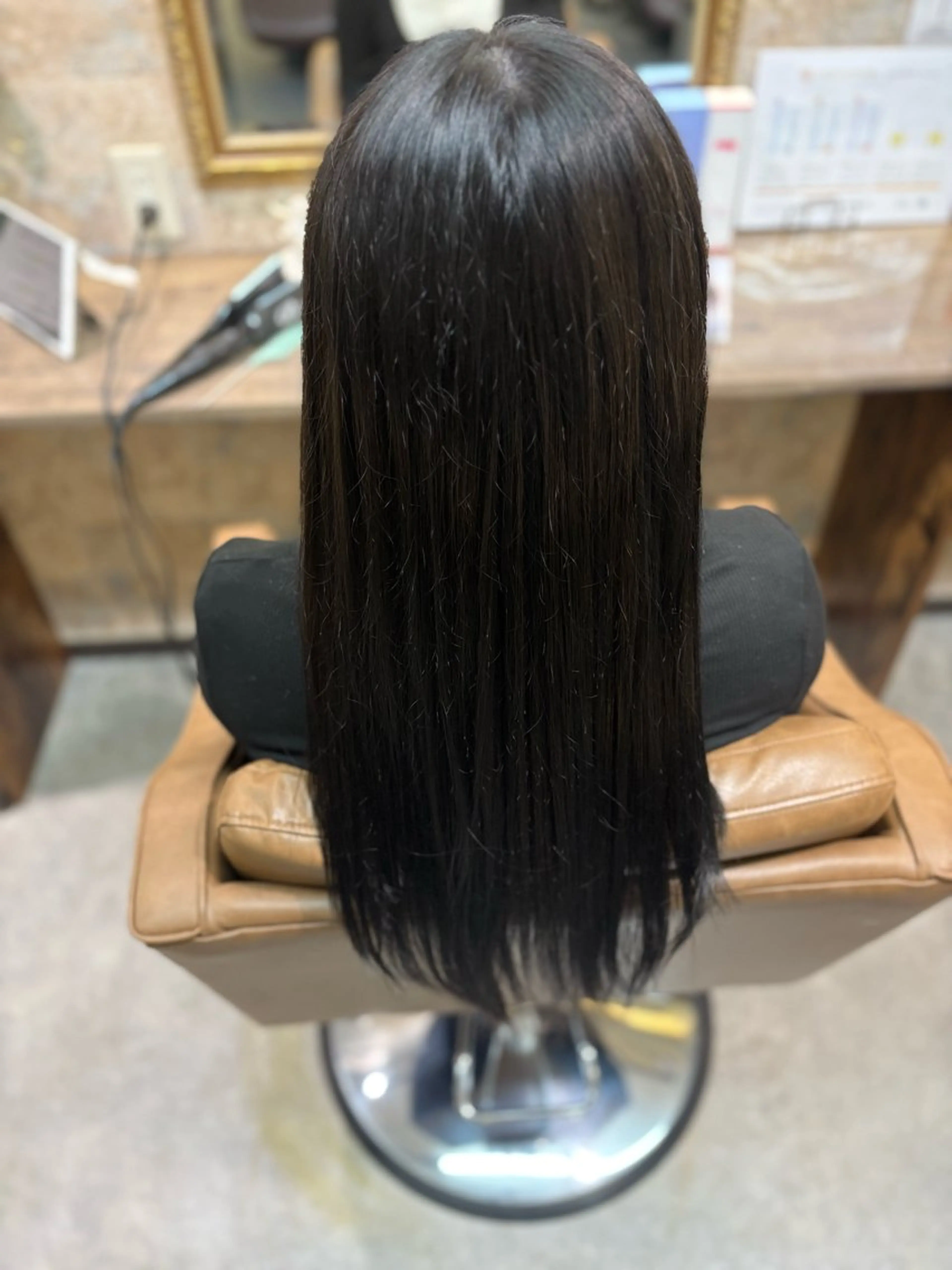 ロング カラー カット ヘアカラー 岡本 恋樺のヘアスタイル