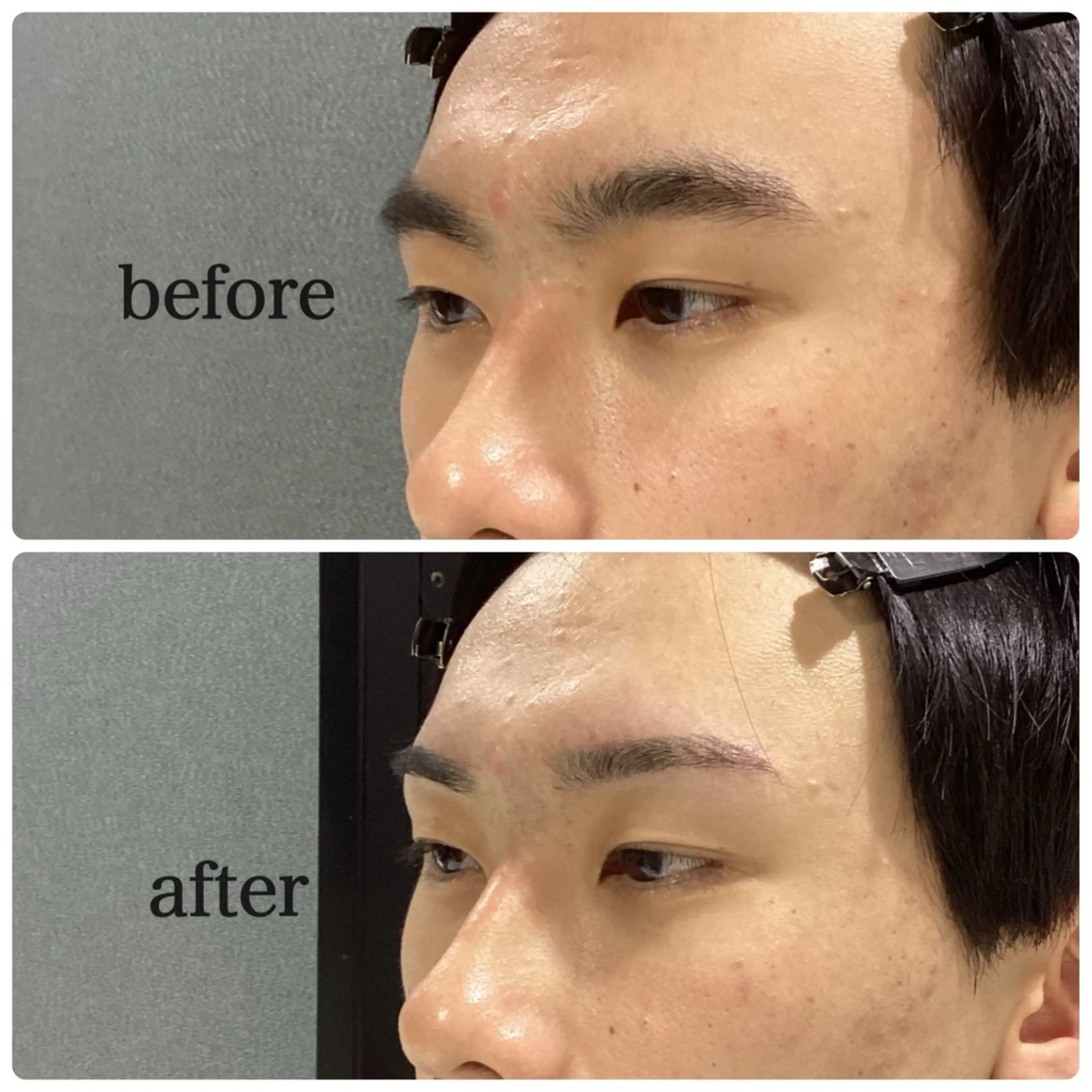 アイブロウ メンズ専用アイブロウサロンCREA所属・Fukunaga emiの眉毛・アイブロウイメージ