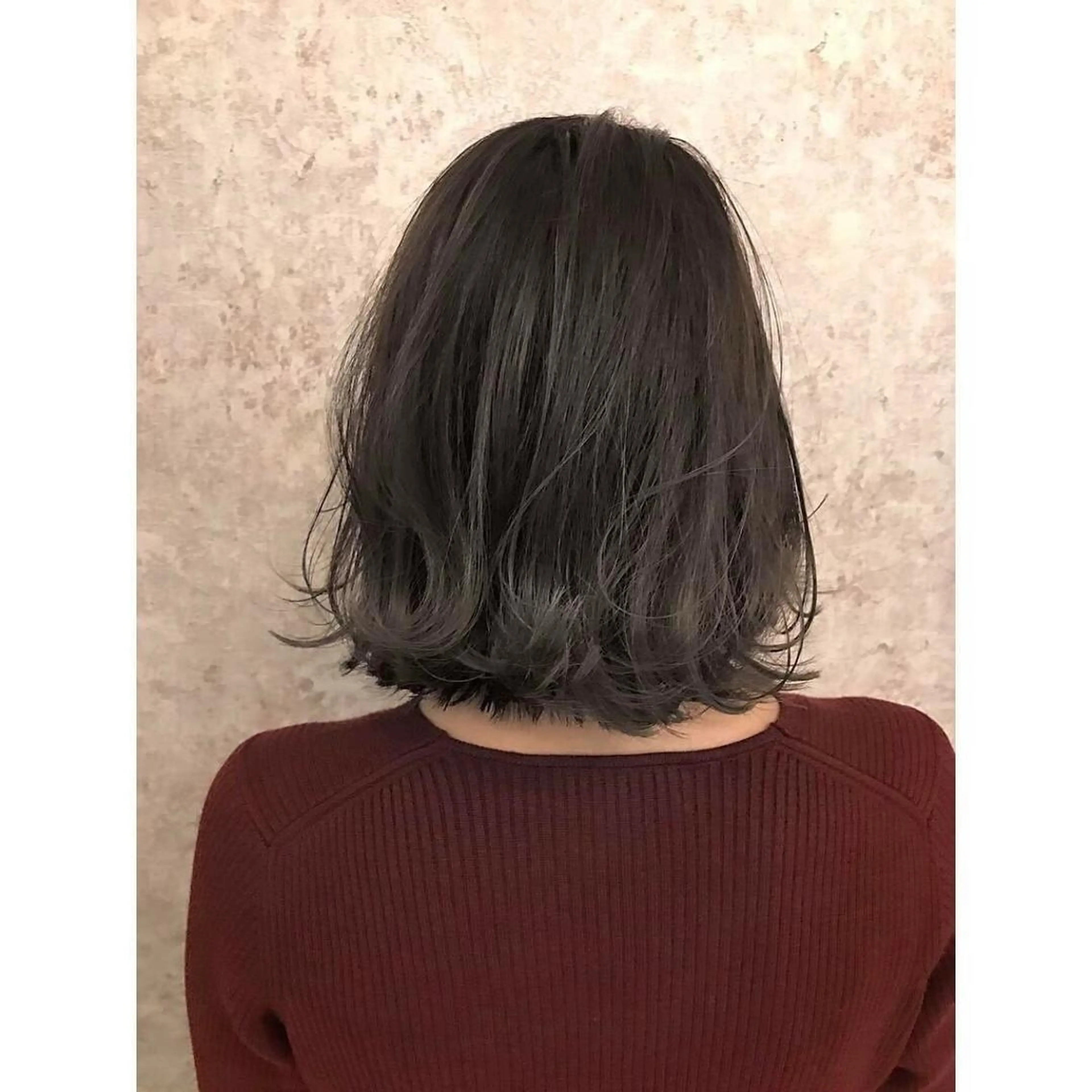 ミディアム カラー due hair 京都駅前店 MILBON オージュア認定サロン【デューヘアー】所属・ハイトーンブリーチ 土坂 由志【京都】のヘアスタイル