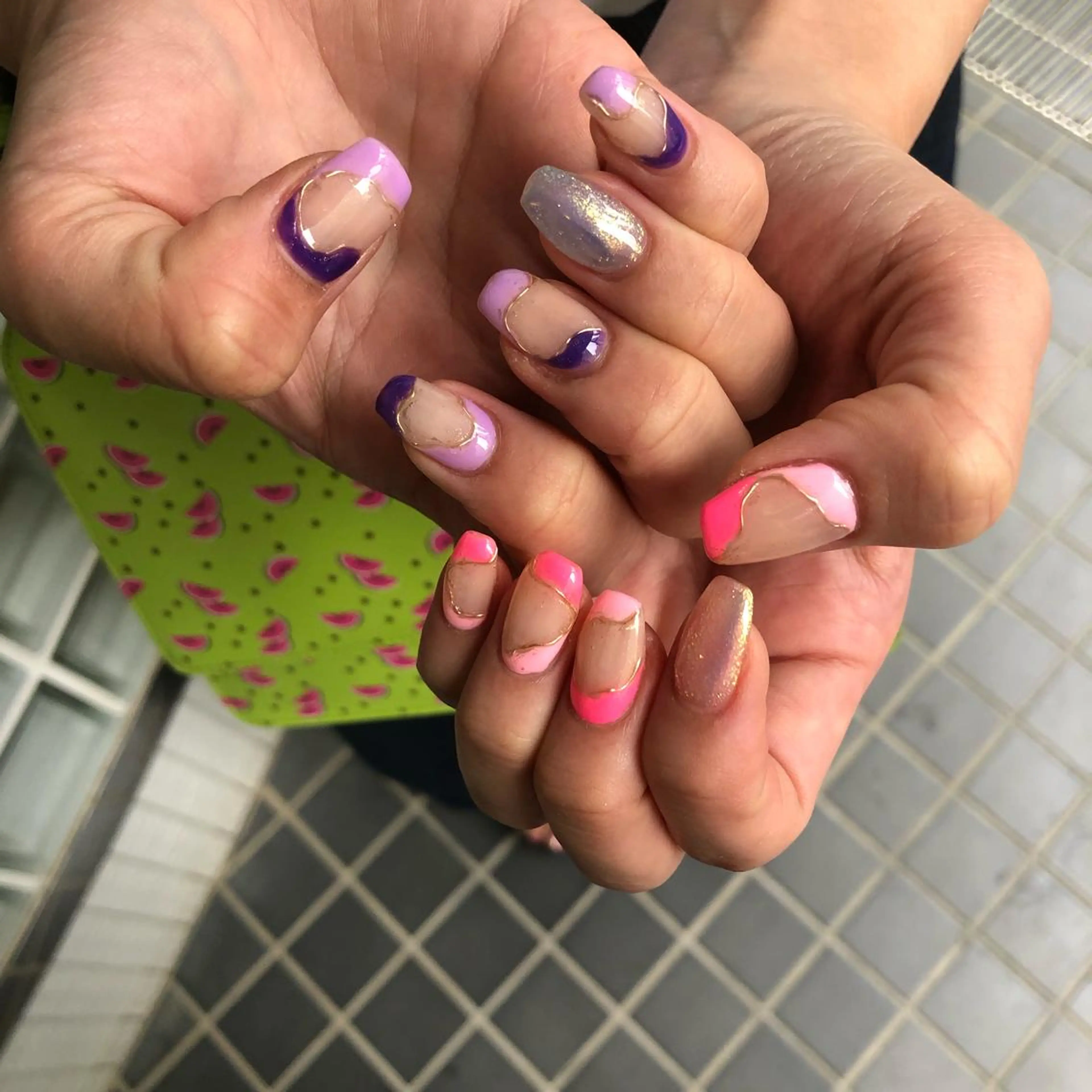 ネイル ハンドネイル 河野 弥月のネイルデザイン