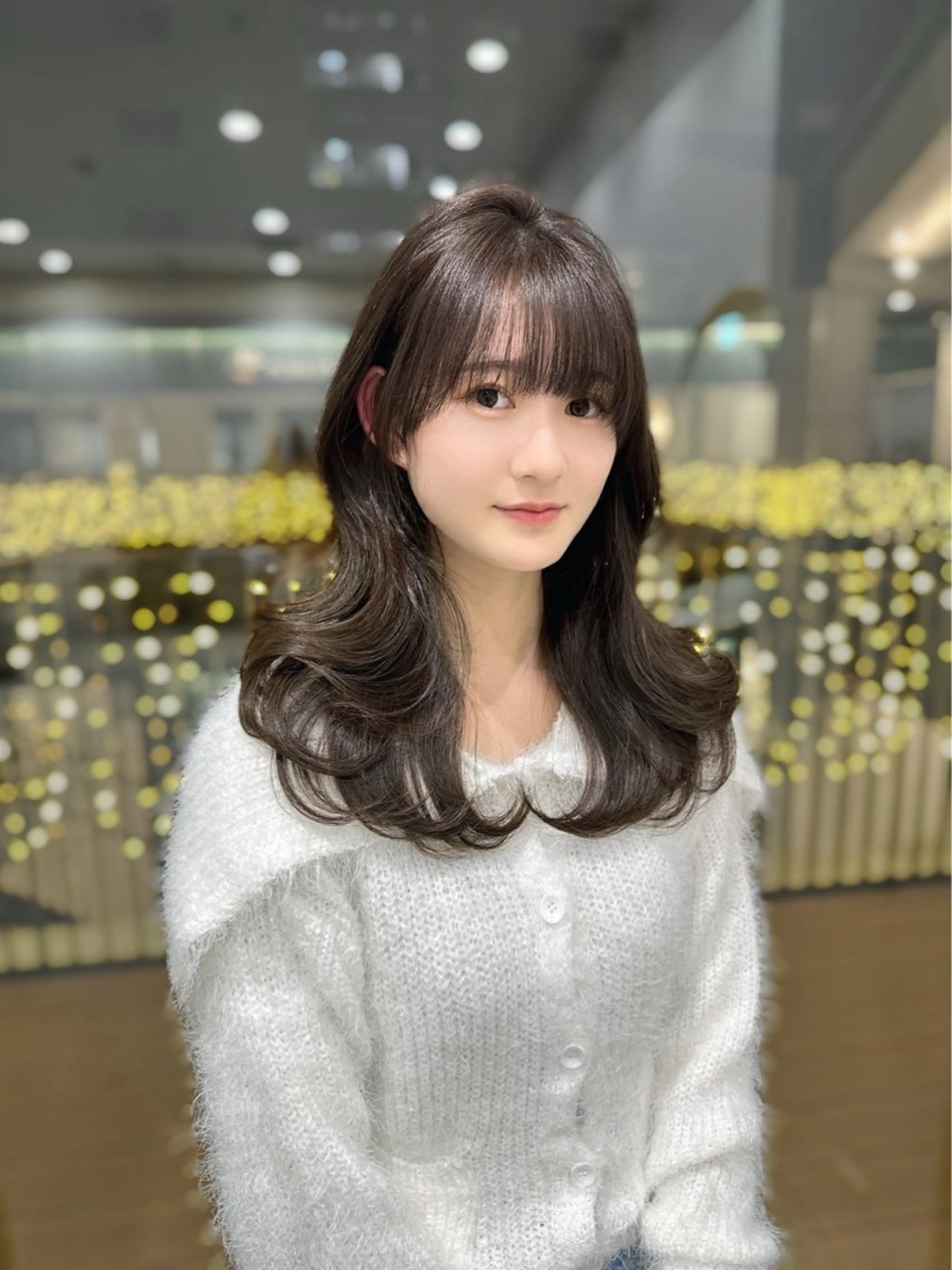 ロング カラー 韓国風ヘア レイヤーカット カット noe所属・ボブ/艶髪/栄/ 名古屋/COCOのヘアスタイル