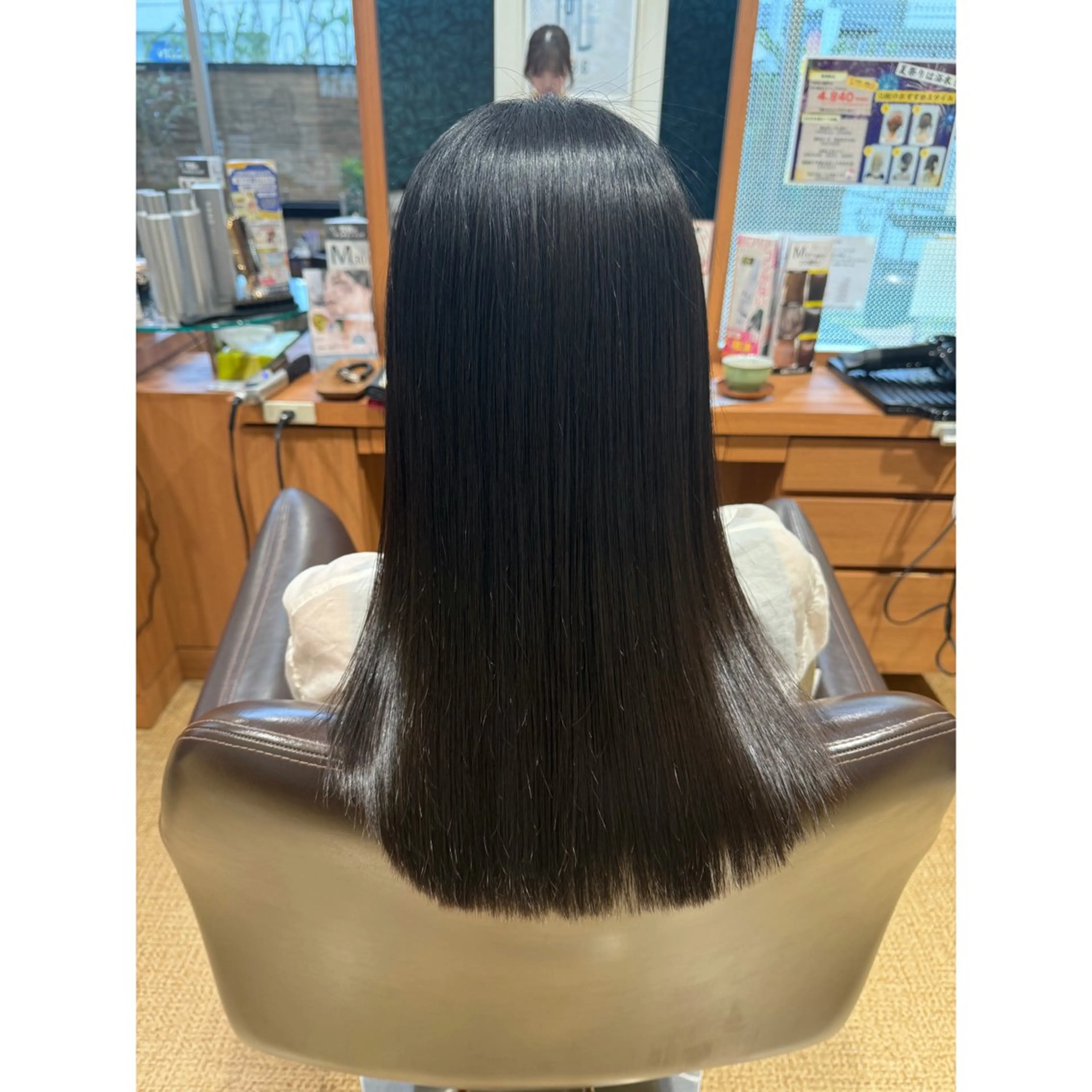 ロング 縮毛矯正 トリートメント 🍏平山 七菜🏠のヘアスタイル