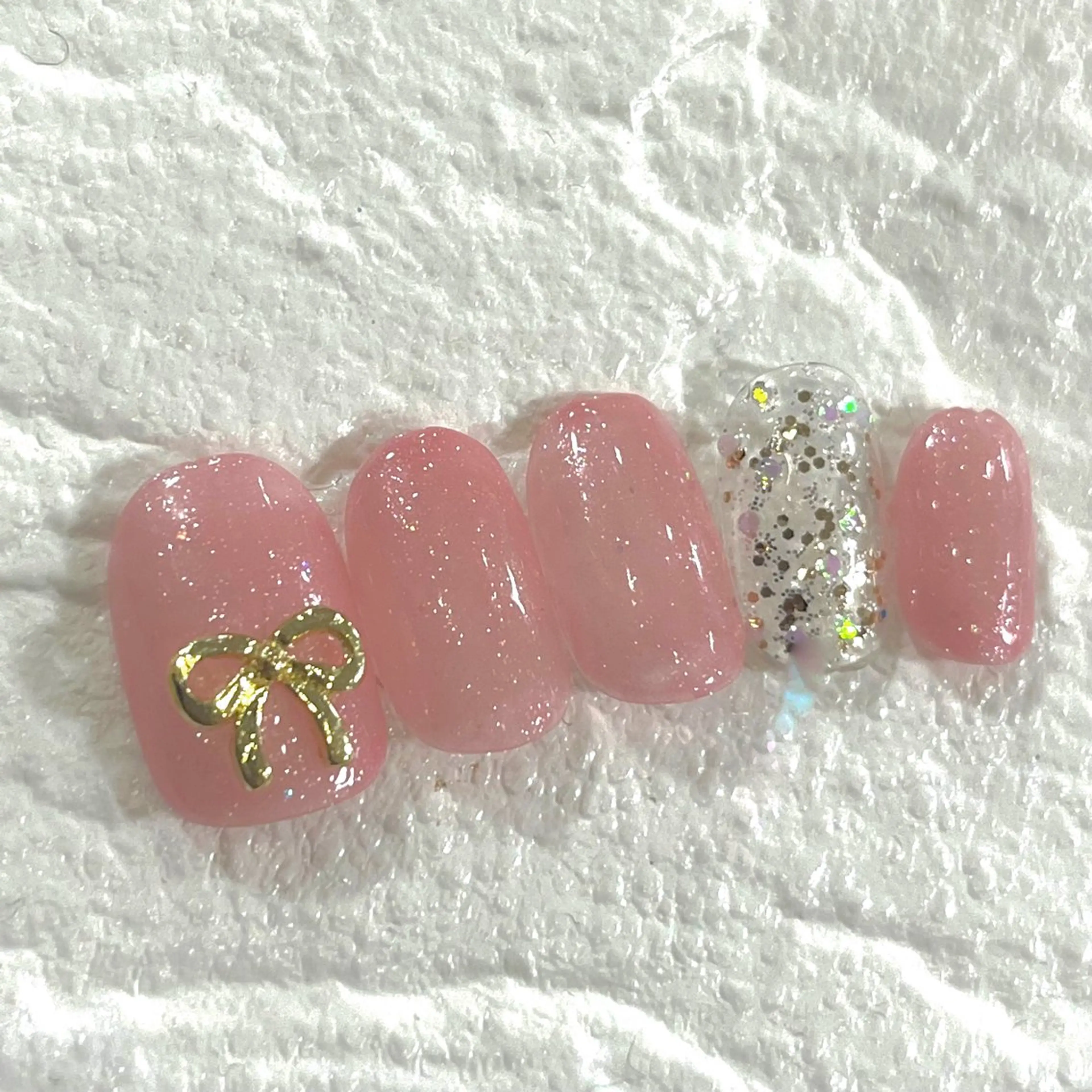 ネイル アートネイル シンプルネイル Chamuel 三輪のネイルデザイン