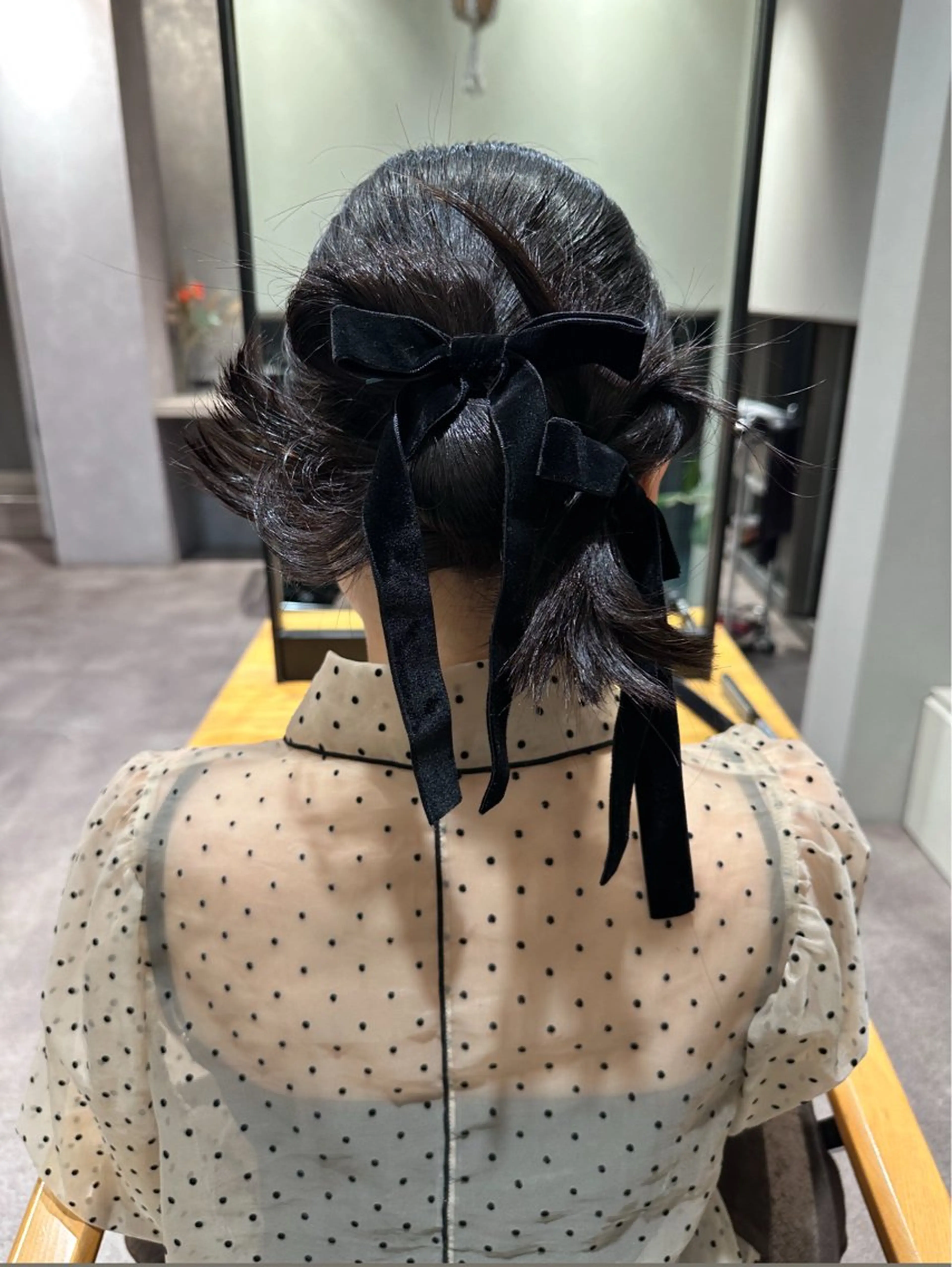 ヘアアレンジ ヘアセット 韓国風/オシャレ /縮毛矯正/滝口琴未のヘアスタイル