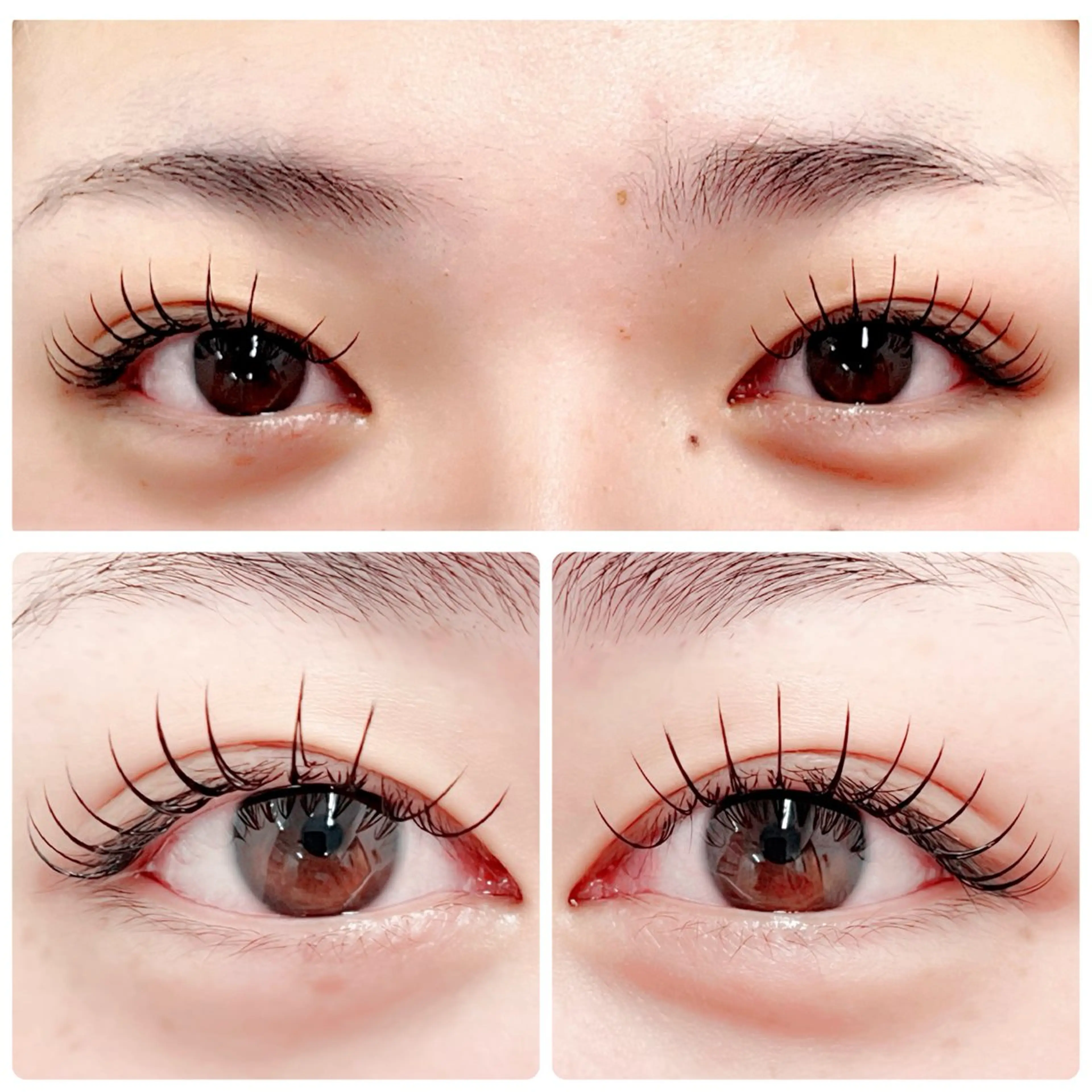 マツエク・マツパ 束感まつ毛 フラットラッシュ 田村 莉子のマツエク・マツパデザイン