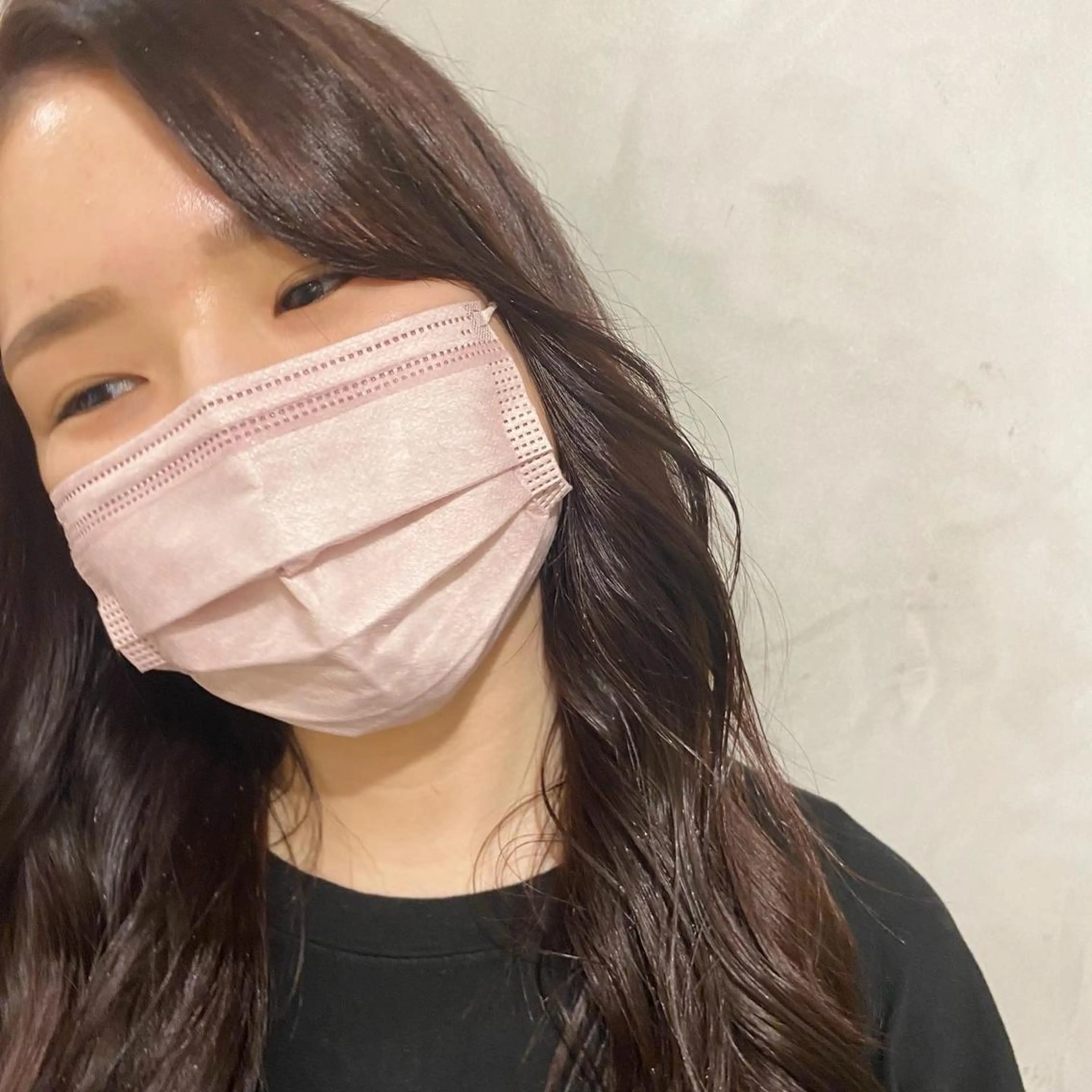 ロング カラー メンズ ブラウンカラー オーガニックカラー ローズカラー ローズブラウン 🦮shiori アイドルオタク🦮のヘアスタイル