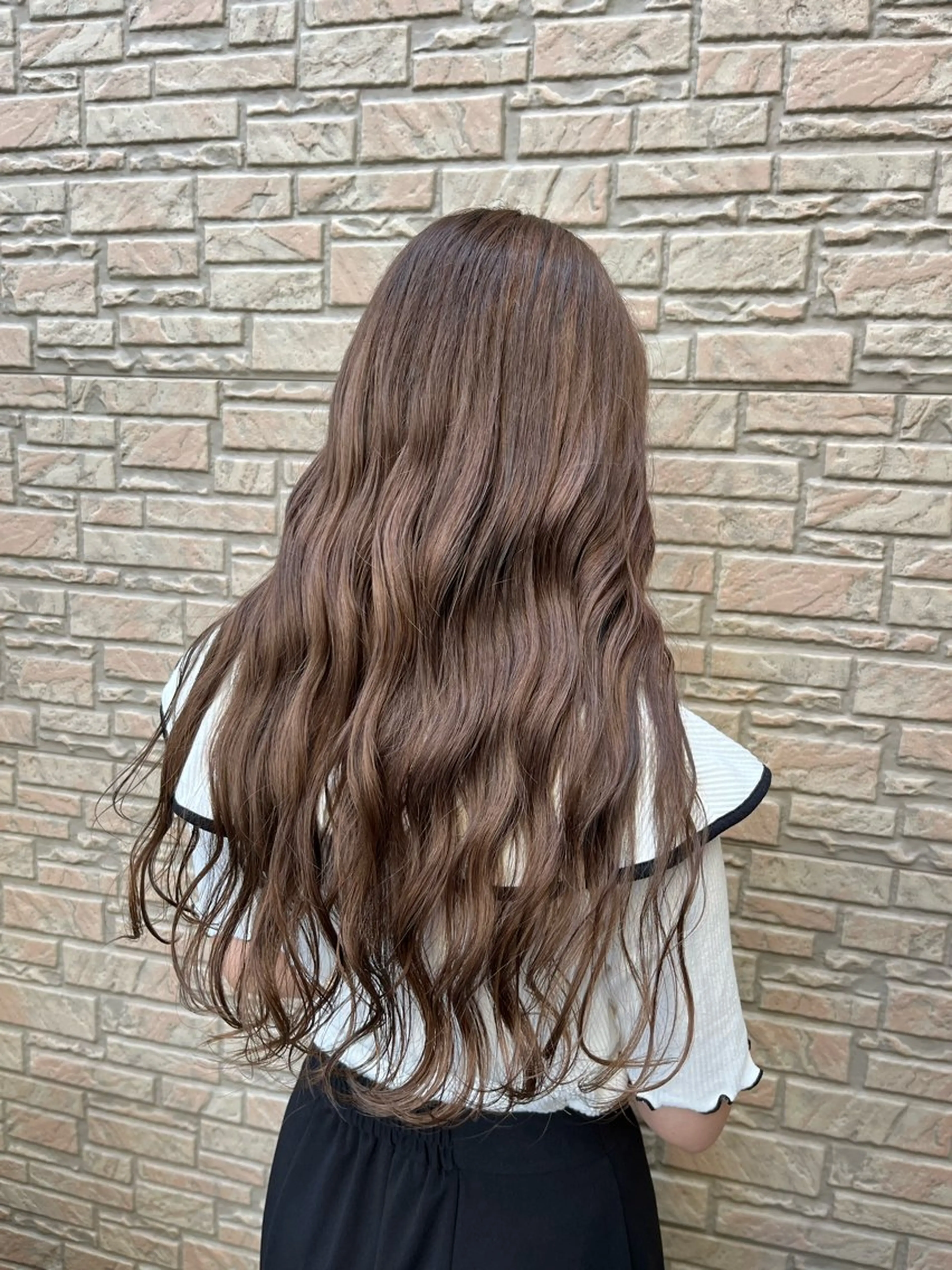 ロング 多河 遥のヘアスタイル