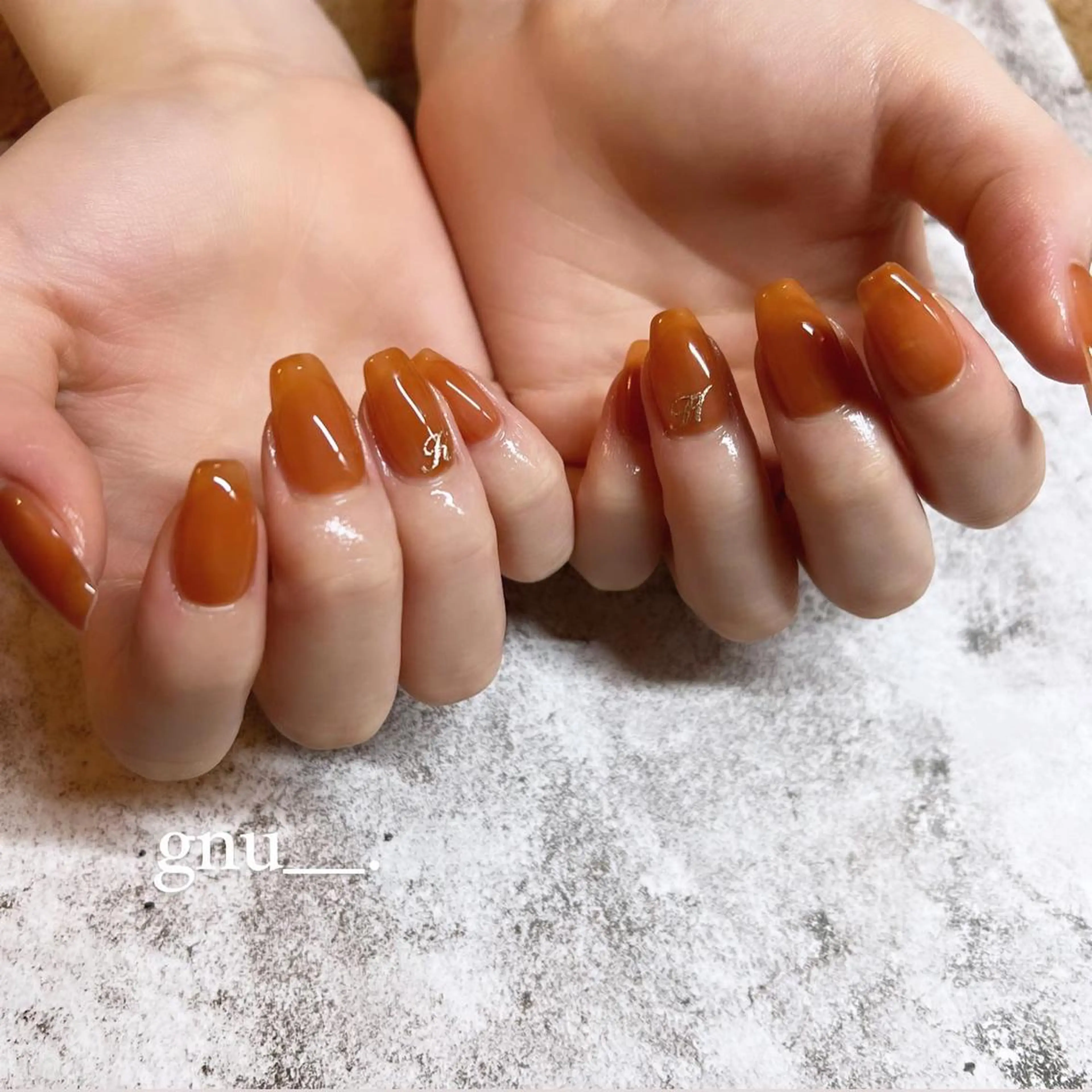 ネイル ハンドネイル gnu__. nailのネイルデザイン