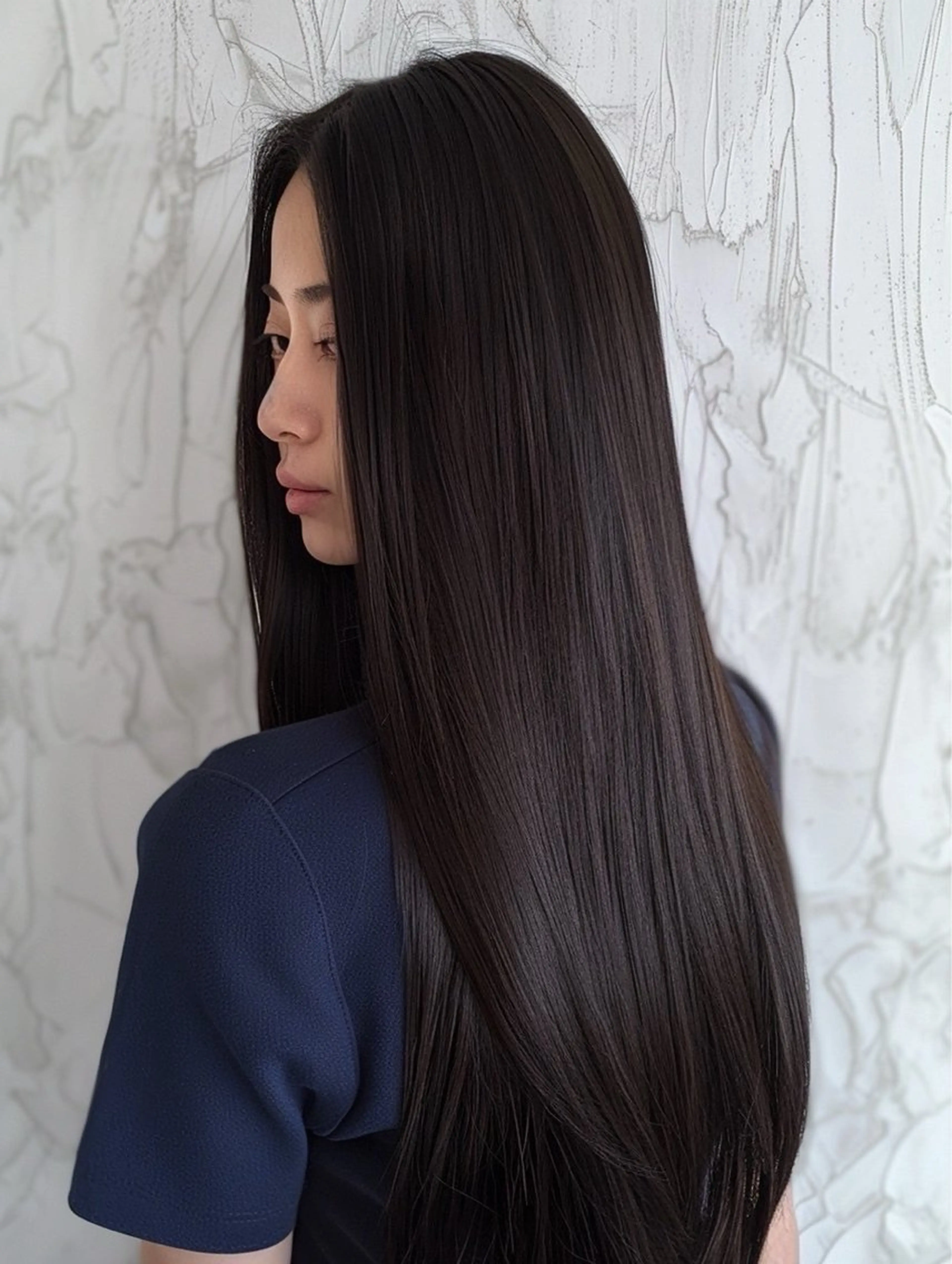 ロング modek's tokyo所属・顔周りレイヤー ☺︎shunのヘアスタイル