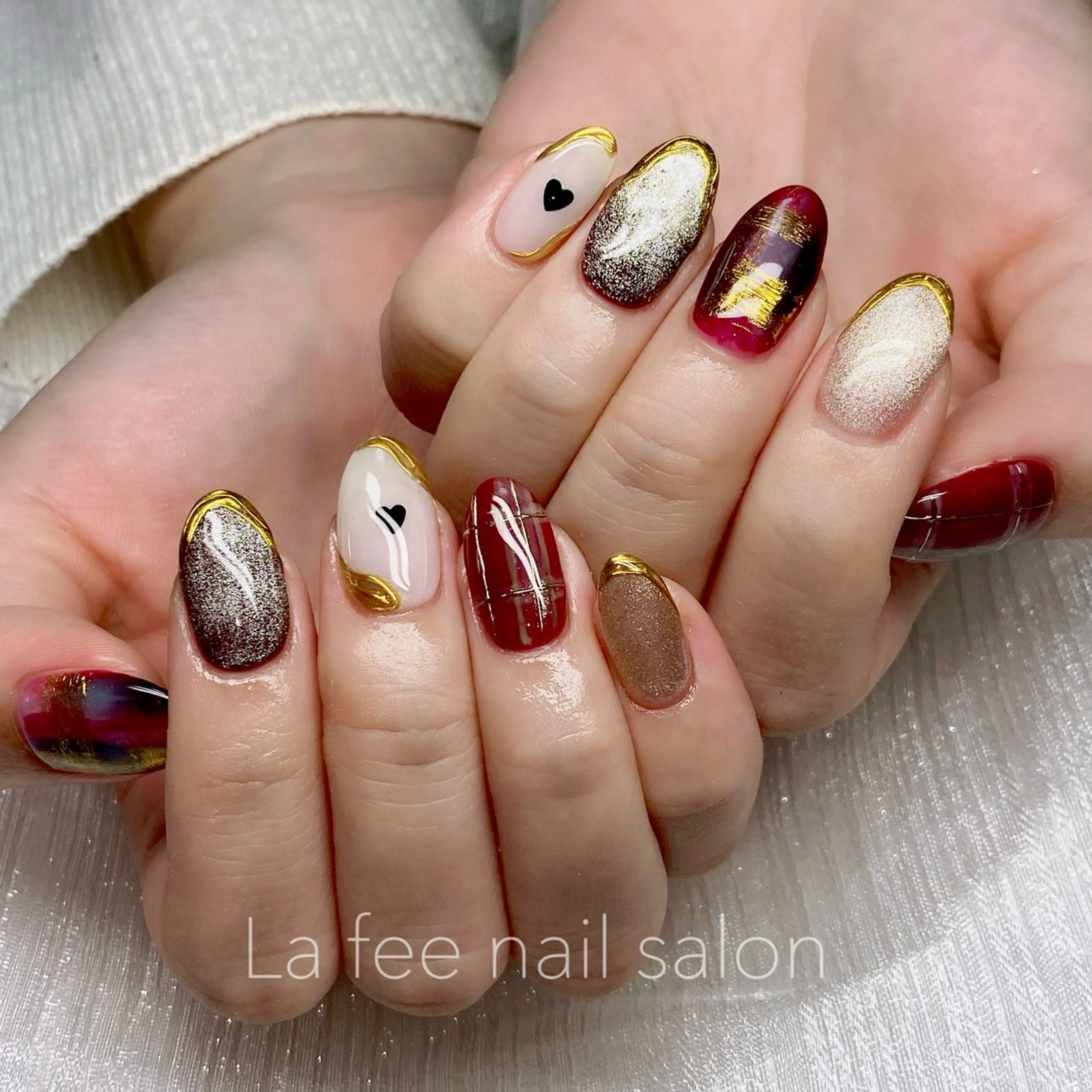 ネイル ハンドネイル ハンドケア La feeのネイルデザイン