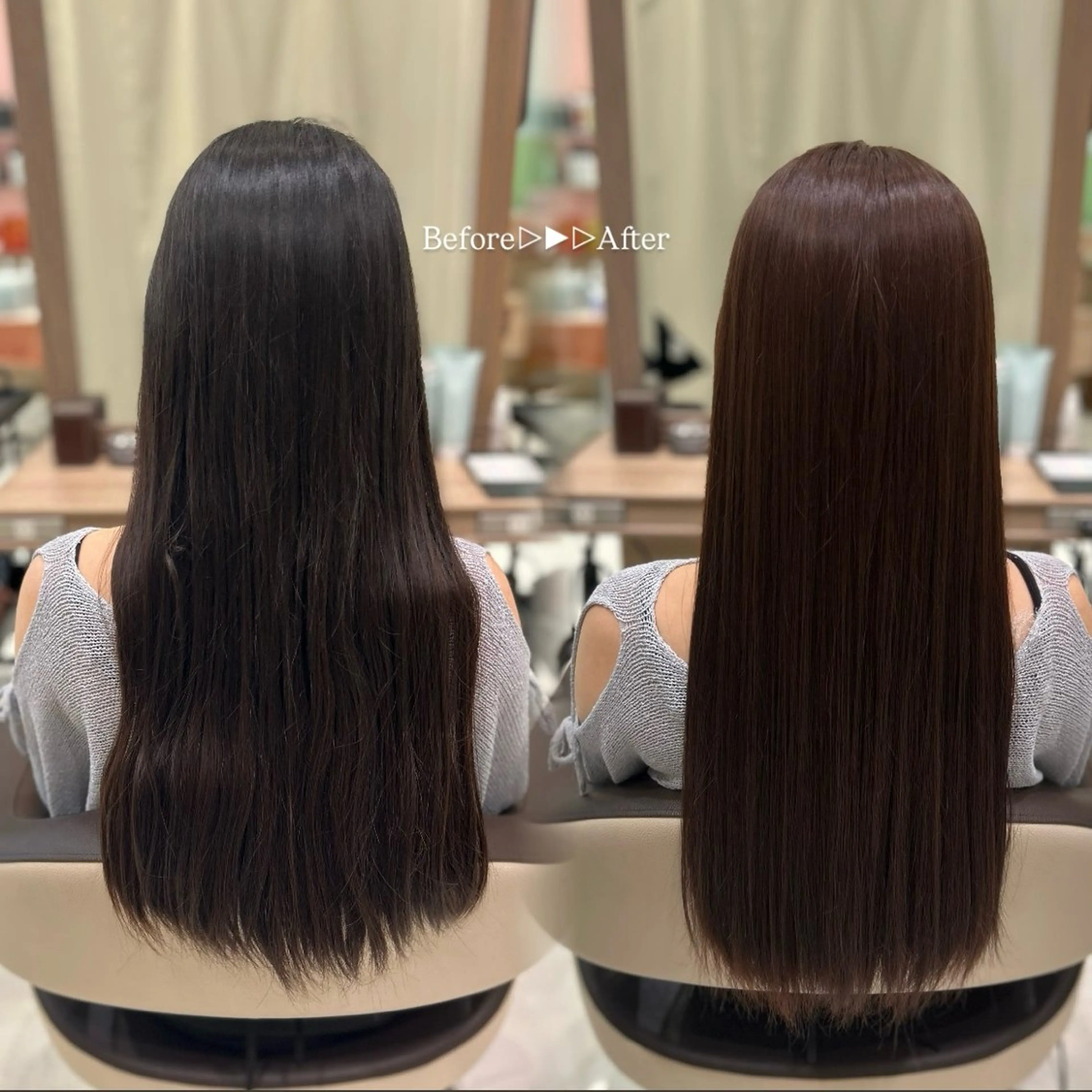 ロング カラー ダブルカラー 🫧saya カラーモデル募集🫧のヘアスタイル