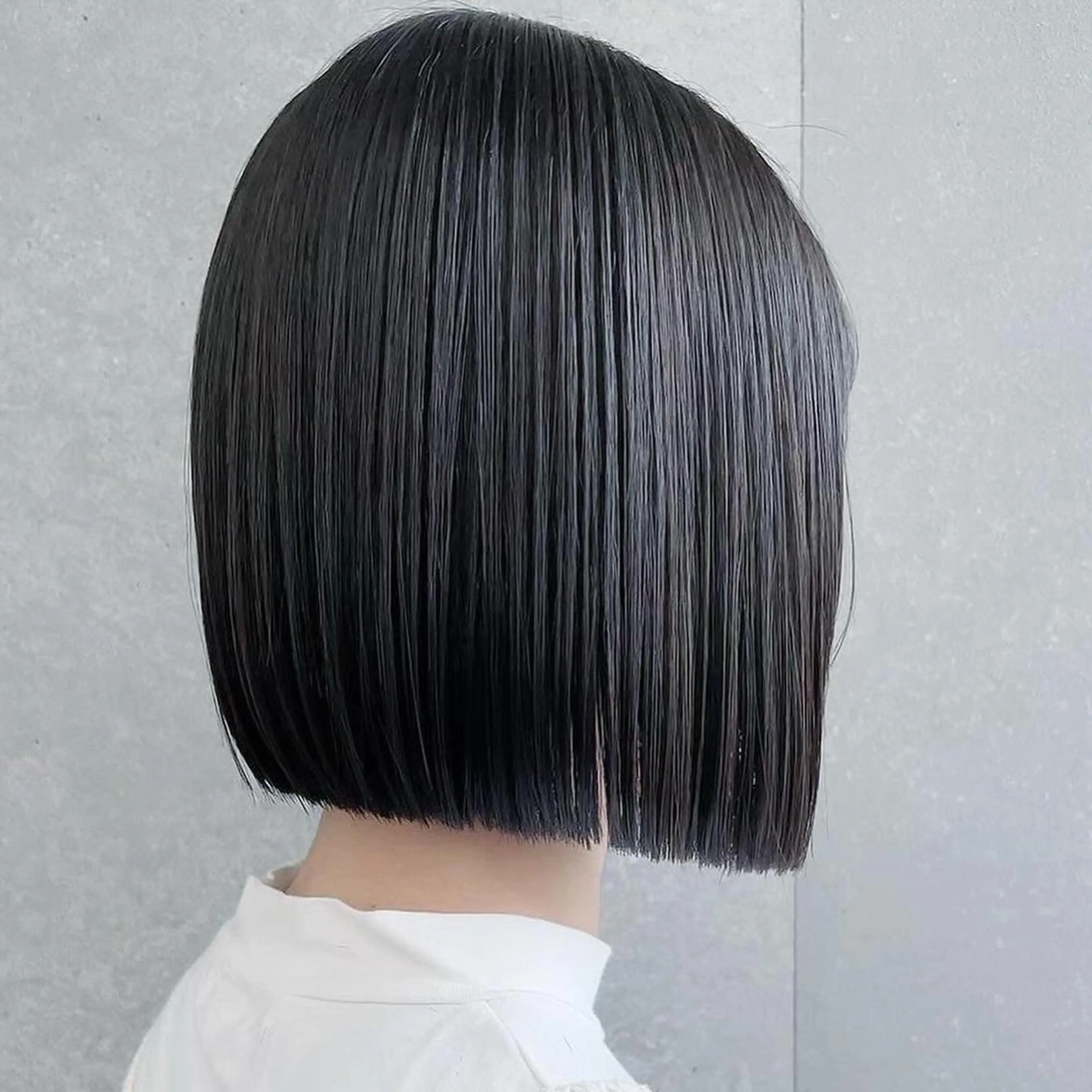 ショート 縮毛矯正 ボブ／レイヤー／髪質 改善/縮毛矯正／銀座のヘアスタイル