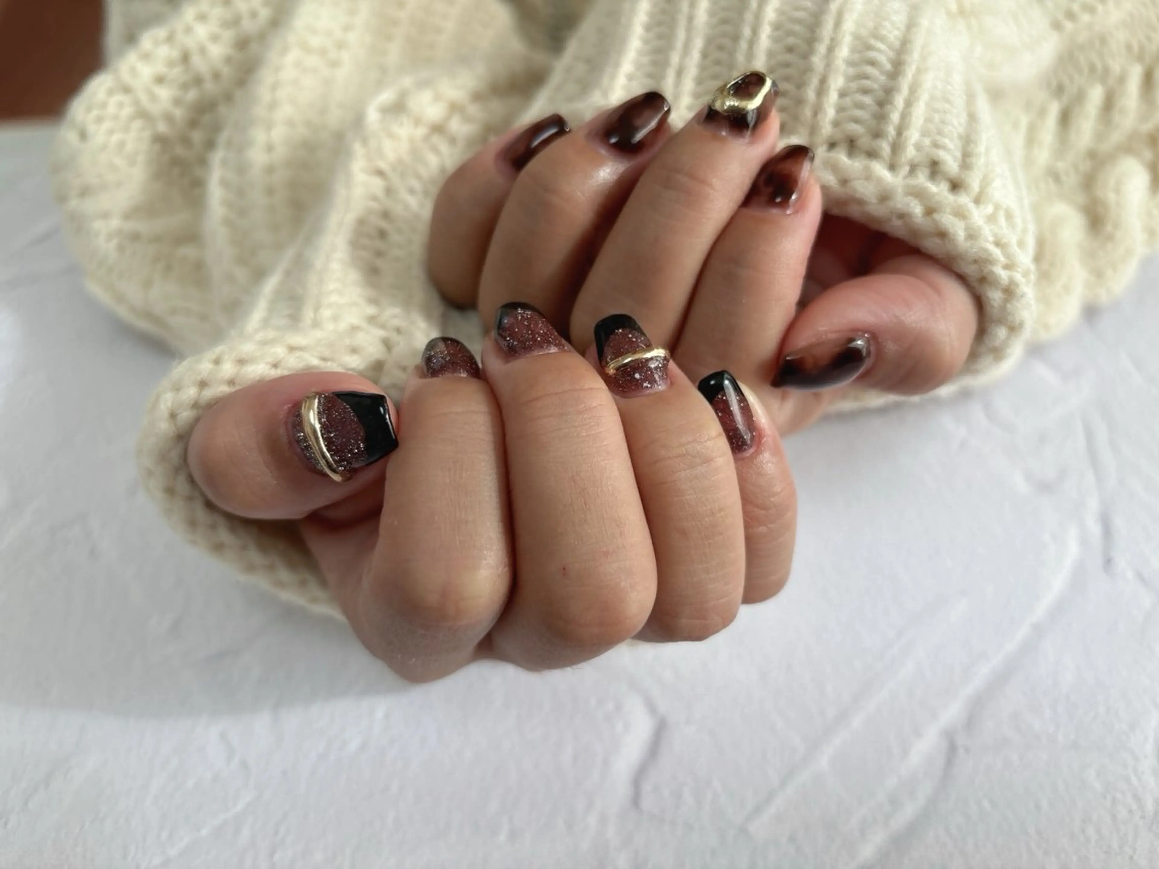 ネイル 愛川町 あんすりうむのネイルデザイン