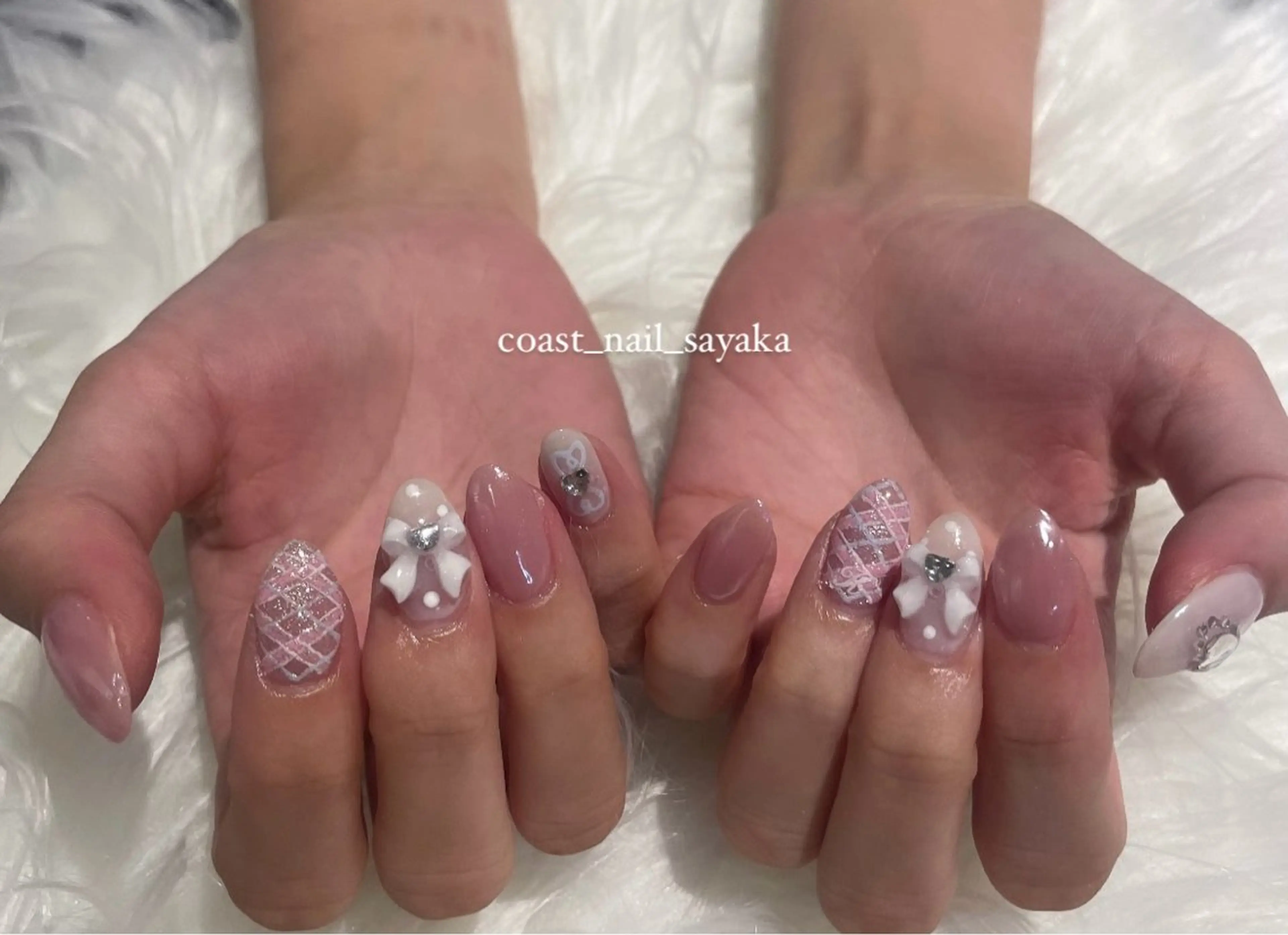 ネイル HOSHI ⭐️辻堂 /藤沢ガーリーネイルのネイルデザイン