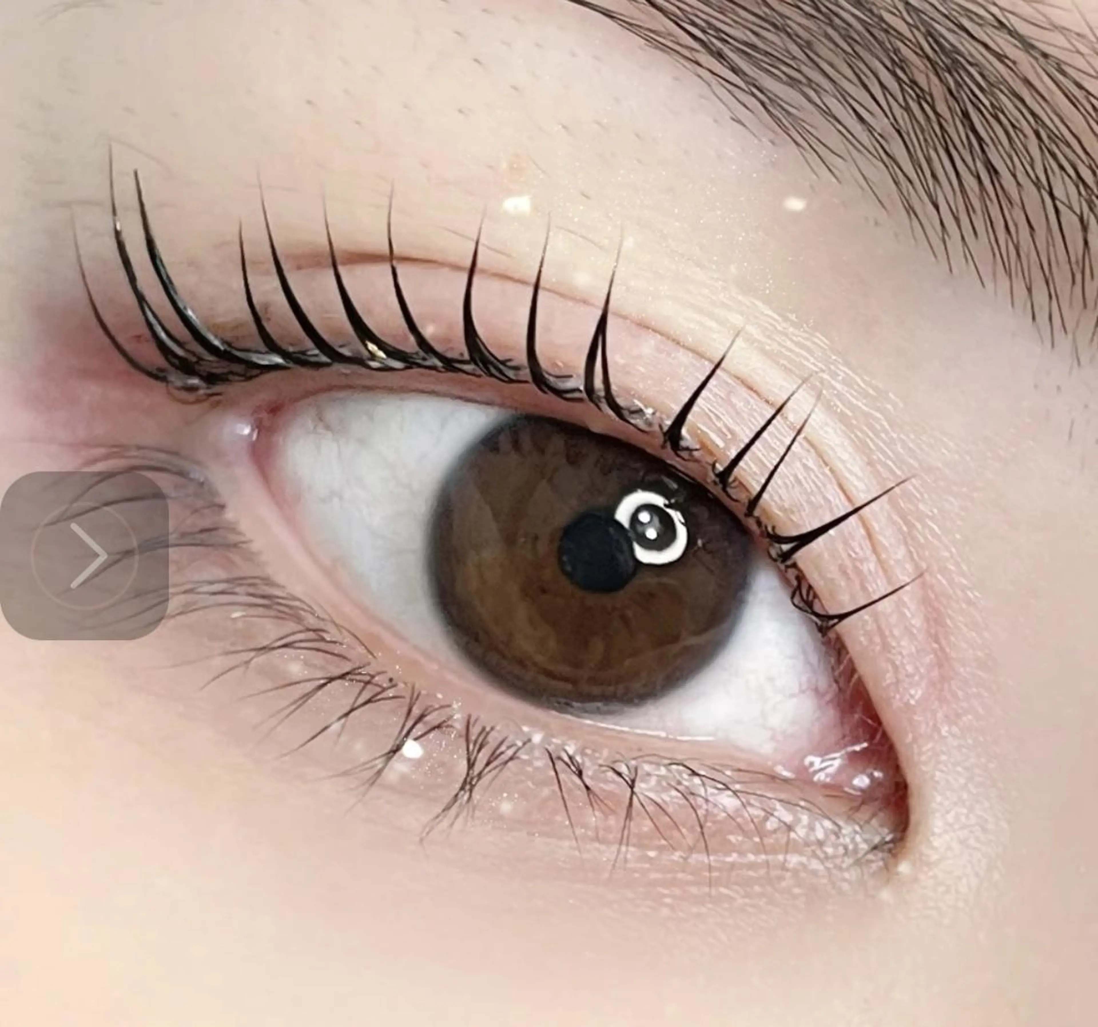 マツエク・マツパ 束感まつ毛 フラットラッシュ マツエク AB マツエクネイルサロンのマツエク・マツパデザイン