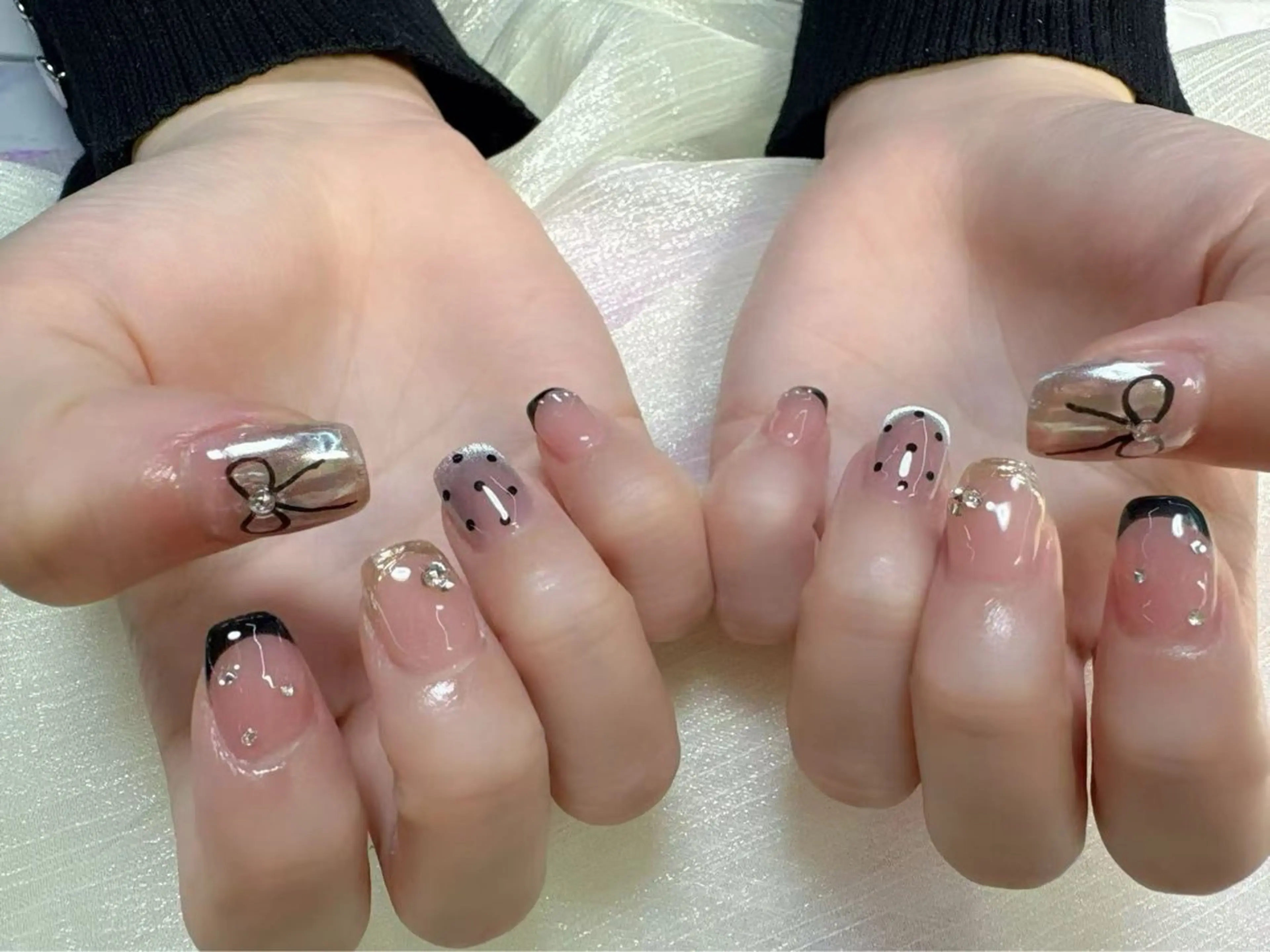 ネイル ハンドネイル Yuxi Beauty salon 【ユーシィー ビューティ サロン】所属・ユーシーネイルサロン 池田公園店のネイルデザイン