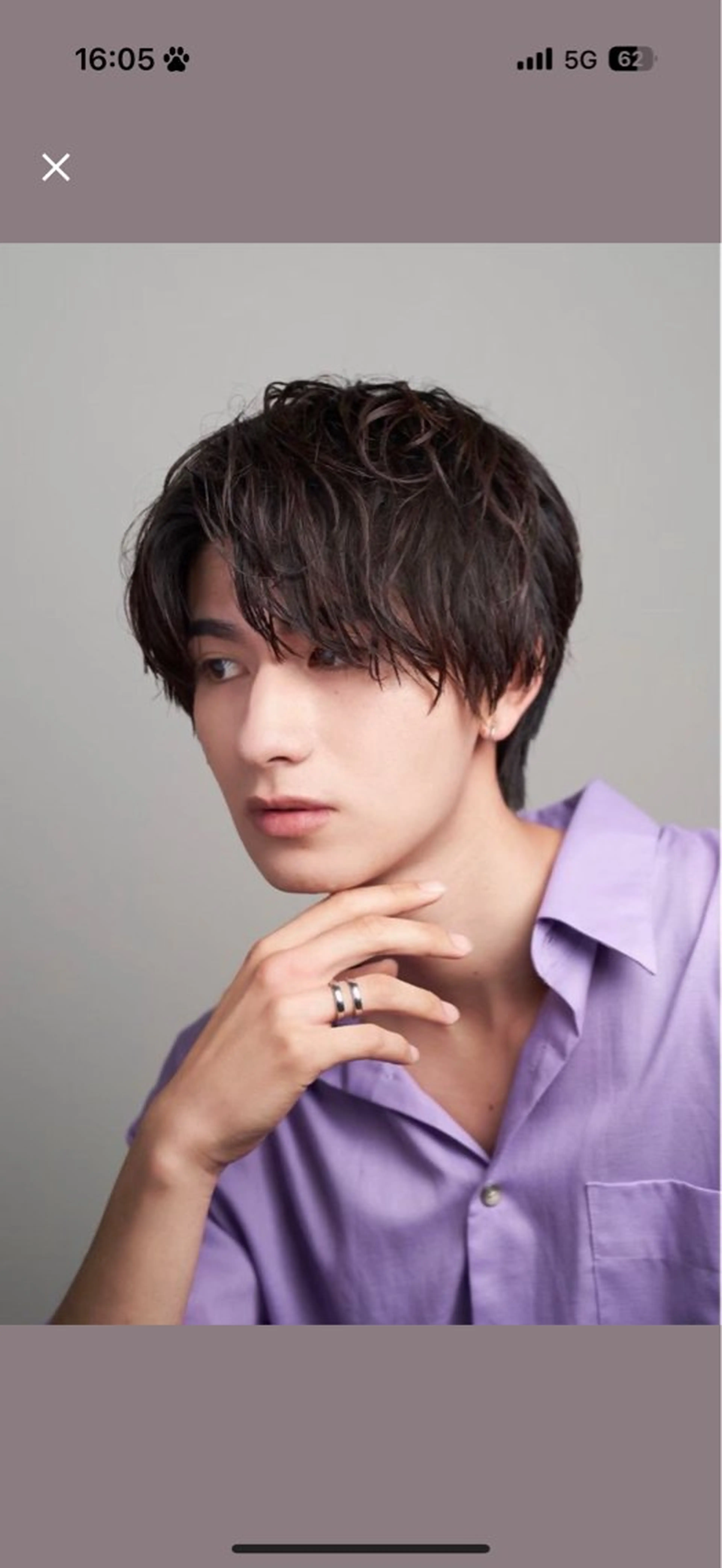 《🫧リピーター様限定🫧》️メンズカットのみ(マッシュ/ウルフ/スパイキー/センターパート/就活/韓国）の写真