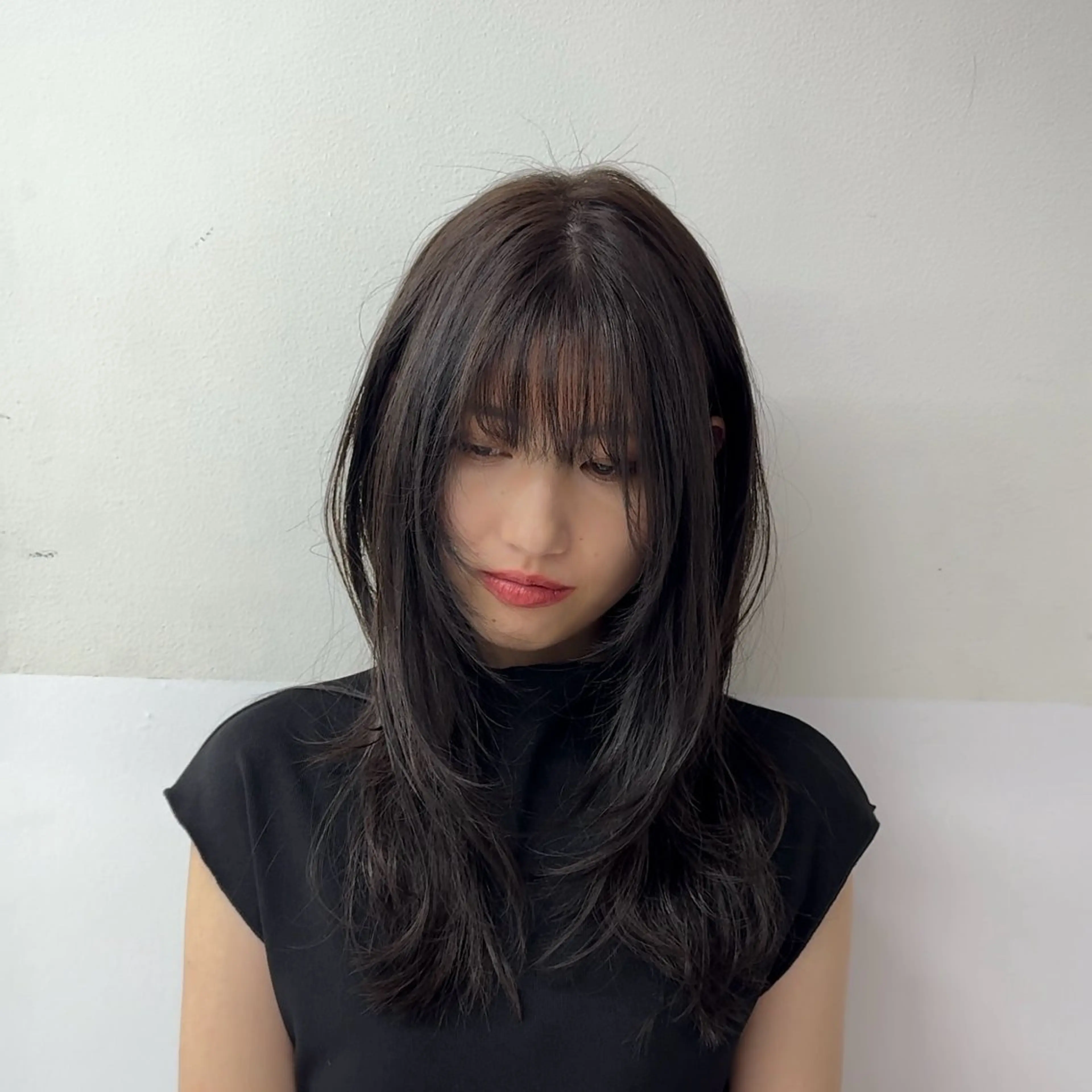 セミロング レイヤーカット/ 堀匠吾のヘアスタイル