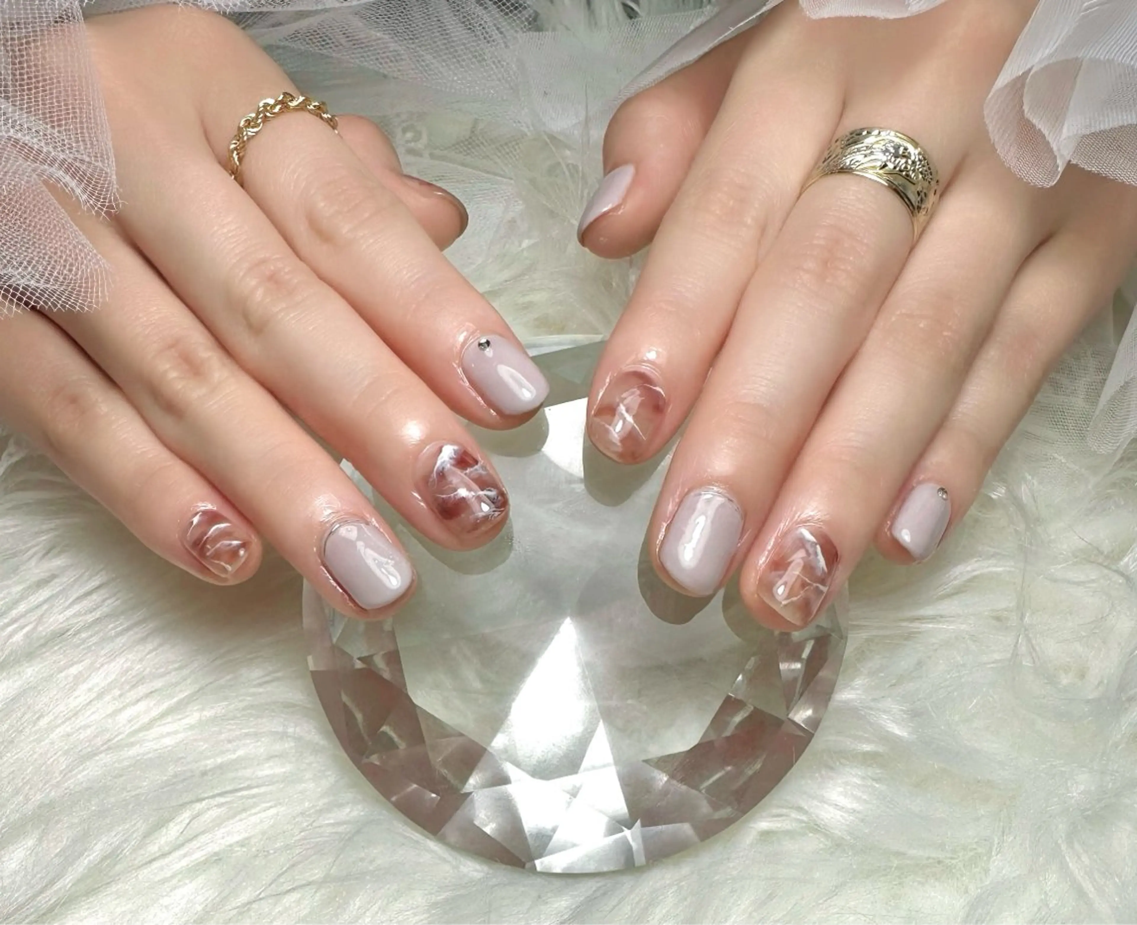 ネイル ハンドネイル nail untitled🎀のネイルデザイン
