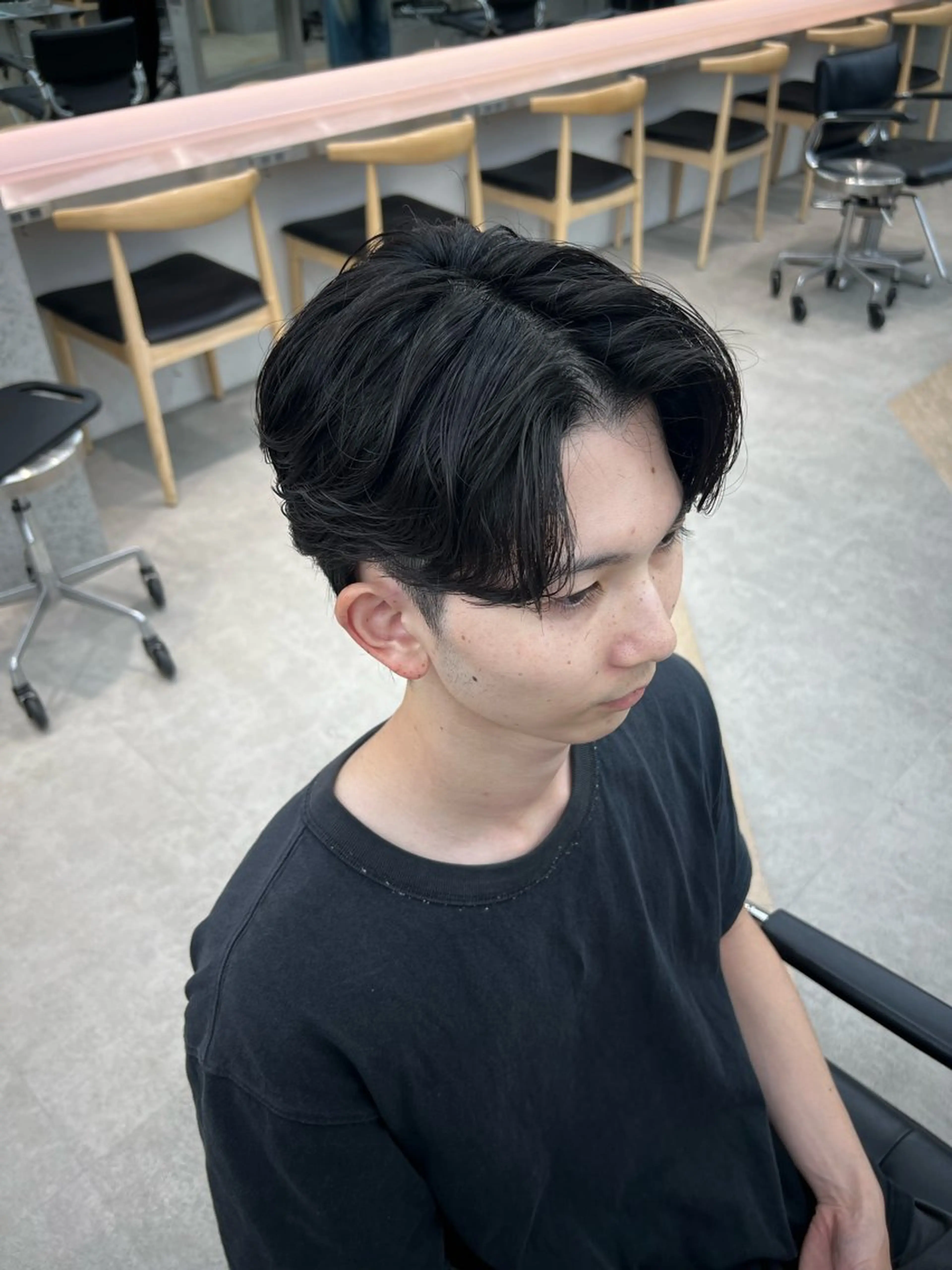 パーマ メンズ パーマ 🌀toa/波巻き✨ /メンズパーマ／栄のヘアスタイル