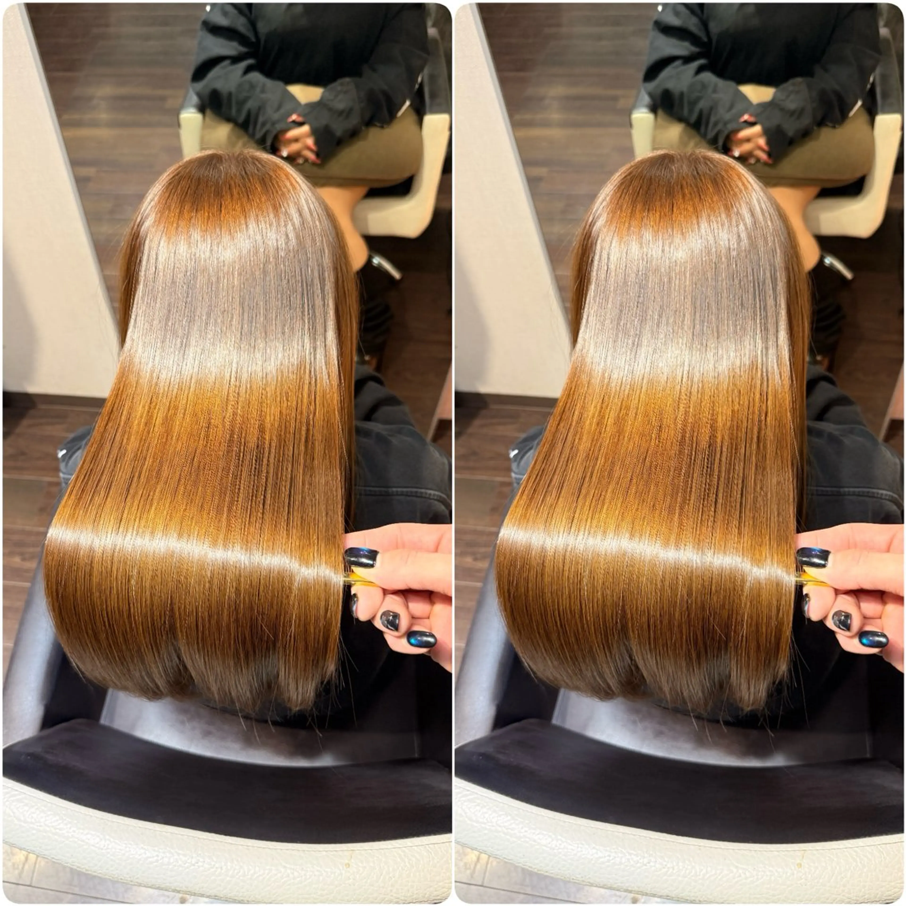 ロング カラー カット 縮毛矯正 トリートメント ヘッドスパ youres hair 髪質改善トリートメント&ヘッドスパ　新宿EAST所属・🌹ULTOWA🌹 髪質改善/縮毛/店長のヘアスタイル