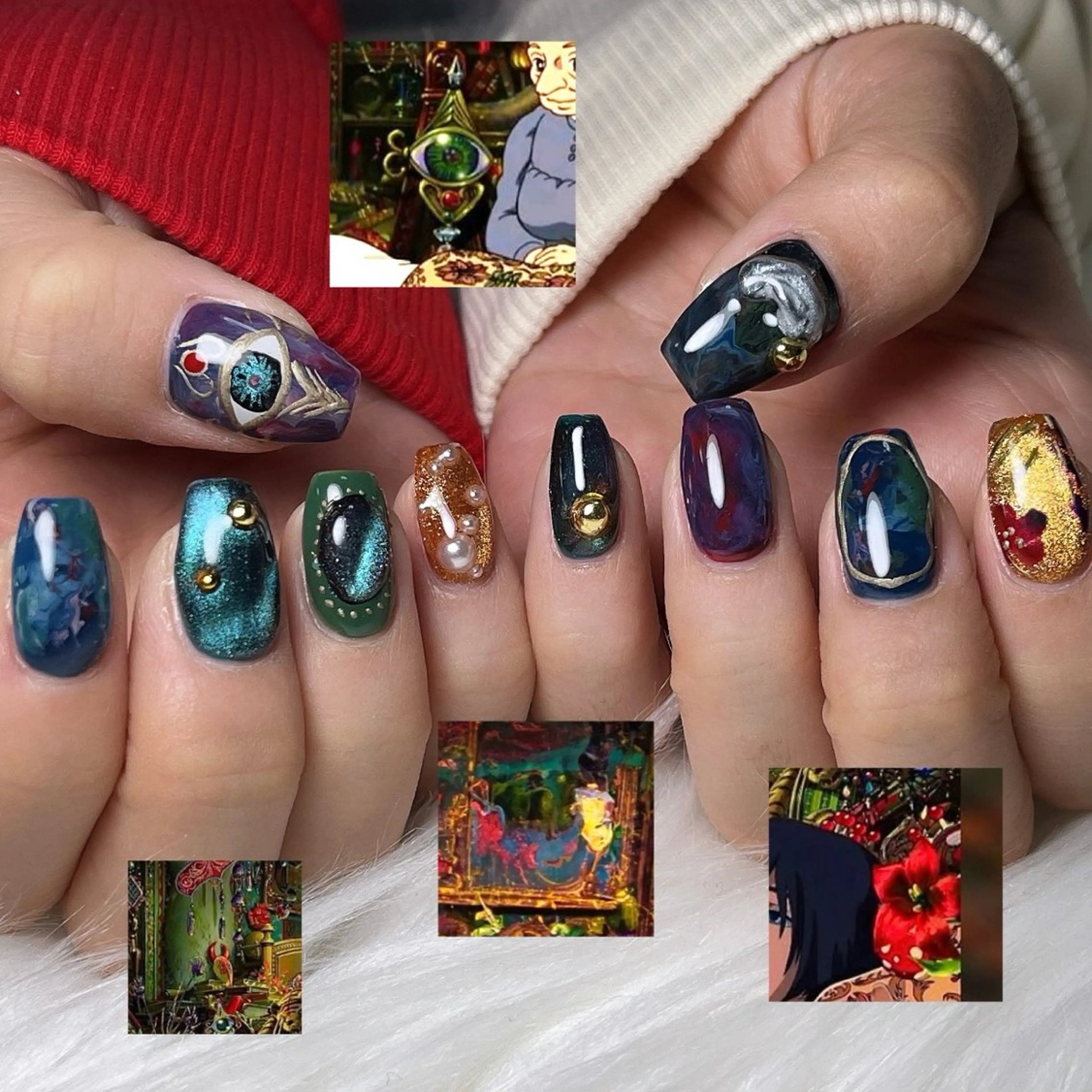 ネイル 韓国ネイル ラメ(グリッター) 持ち込み ハンドネイル 🐕‍🦺Yappy 💗A-tanのネイルデザイン