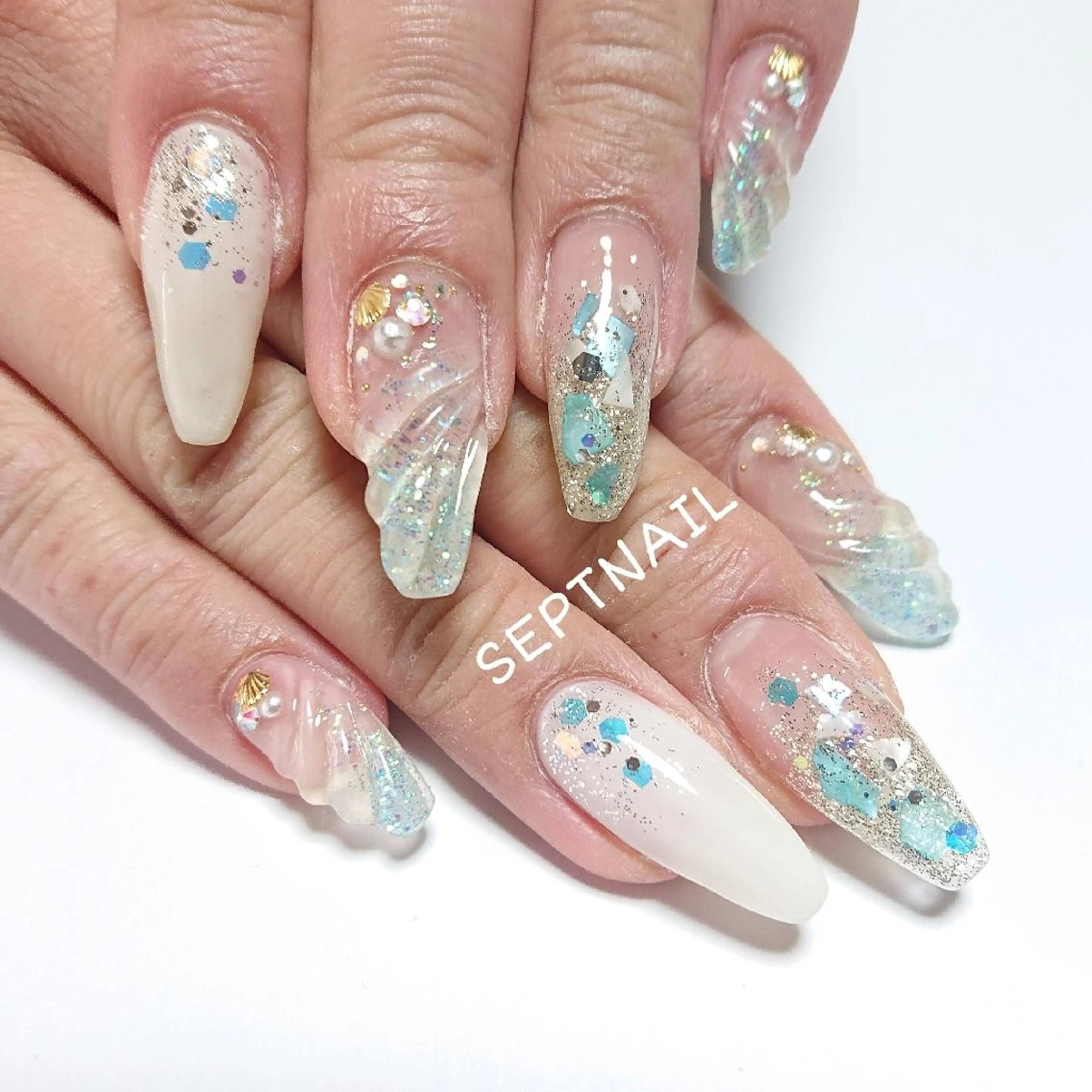 ネイル SEPTNAIL 中澤のネイルデザイン