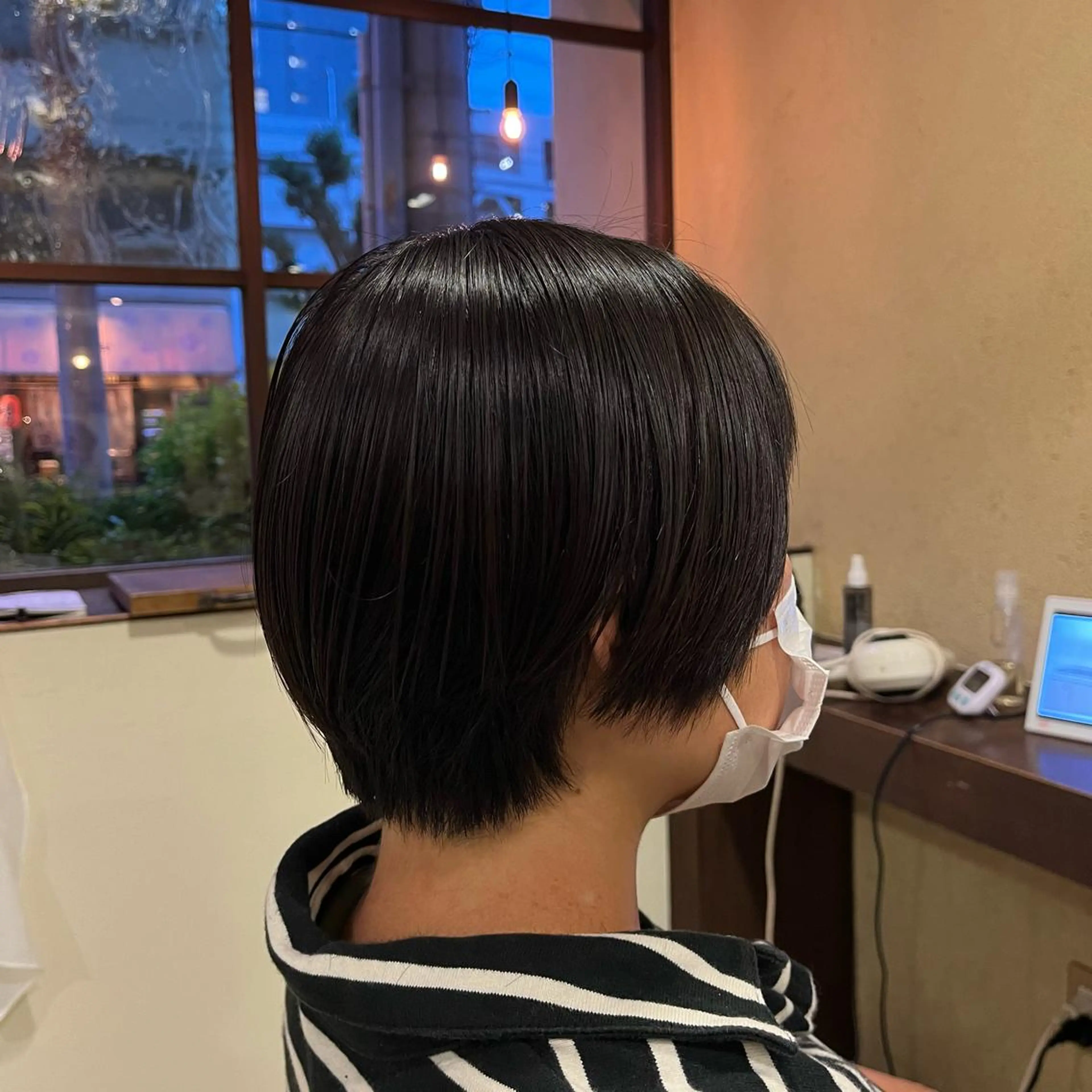 ショート 田中 鈴乃のヘアスタイル