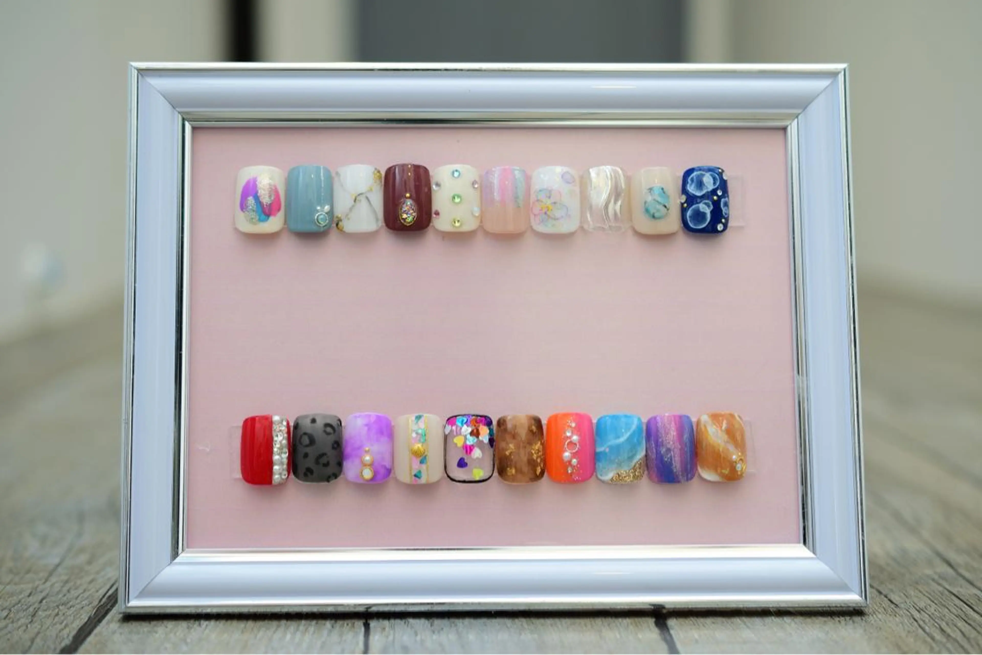 ネイル a:Qネイル /久米川のネイルデザイン