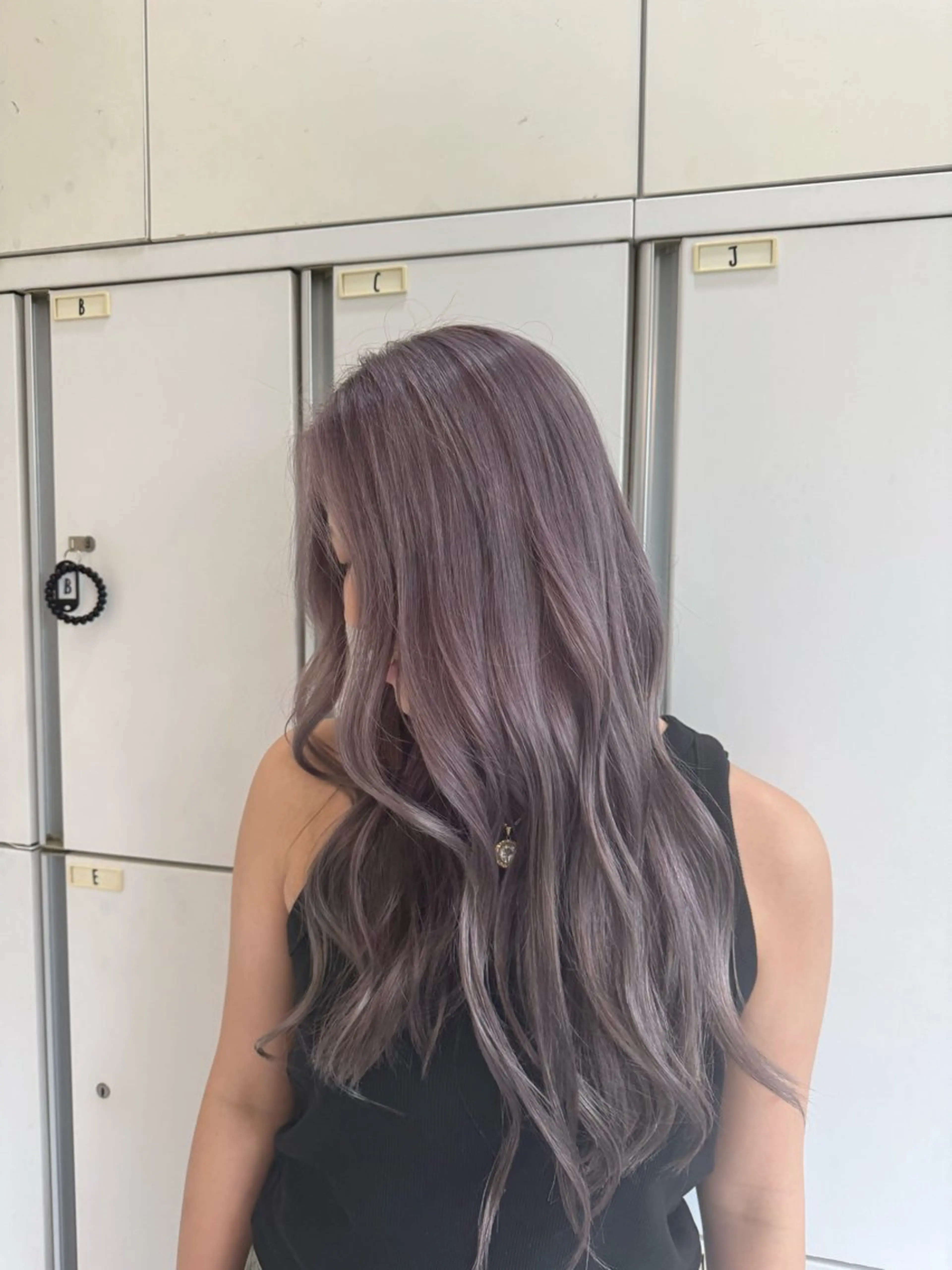 ロング カラー ヘアカラー Ouka/Wカラー/ 大人艶カラーのヘアスタイル