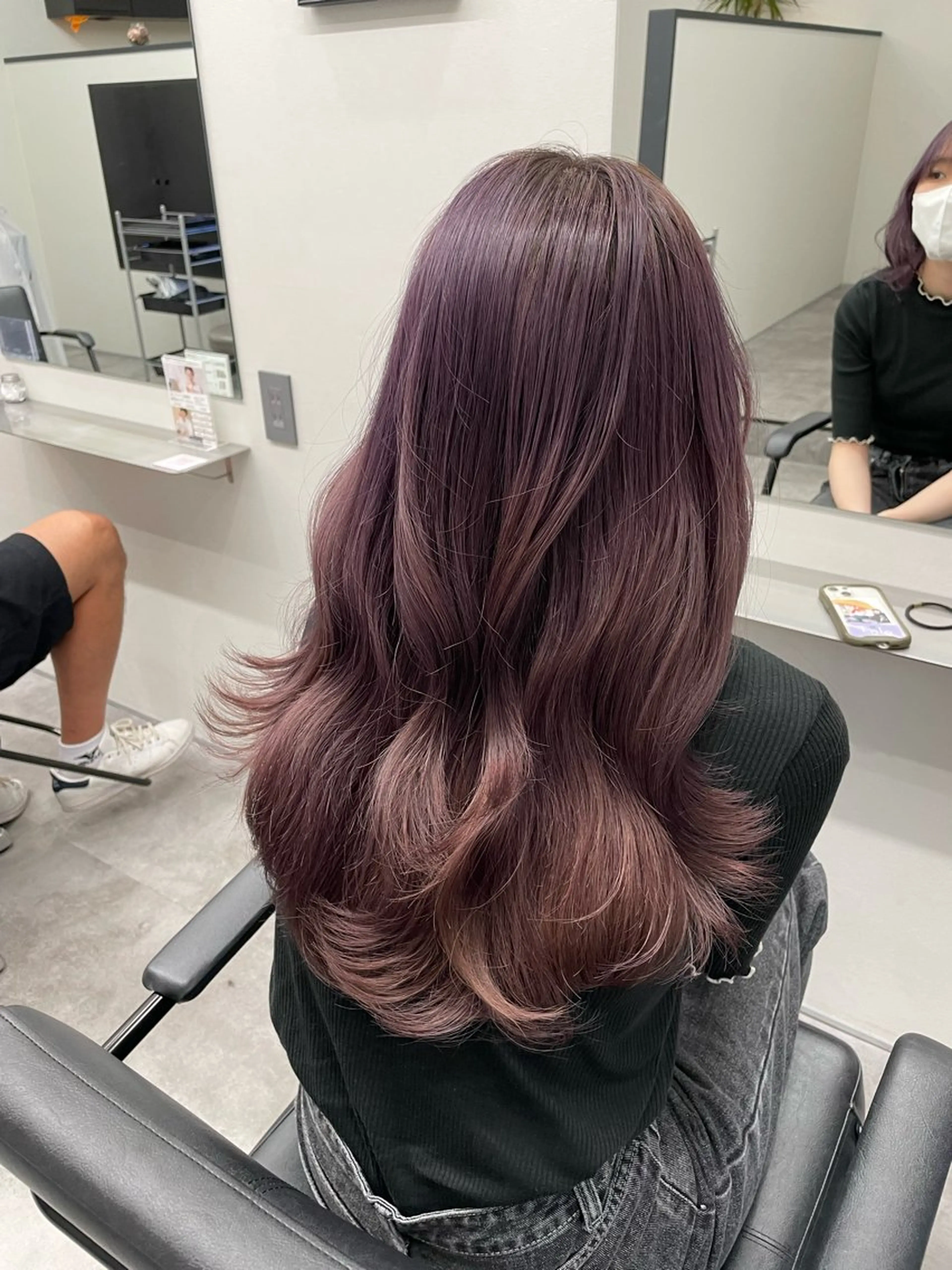 🍒ワンメイクカラー＋3stepトリートメント🌷の写真