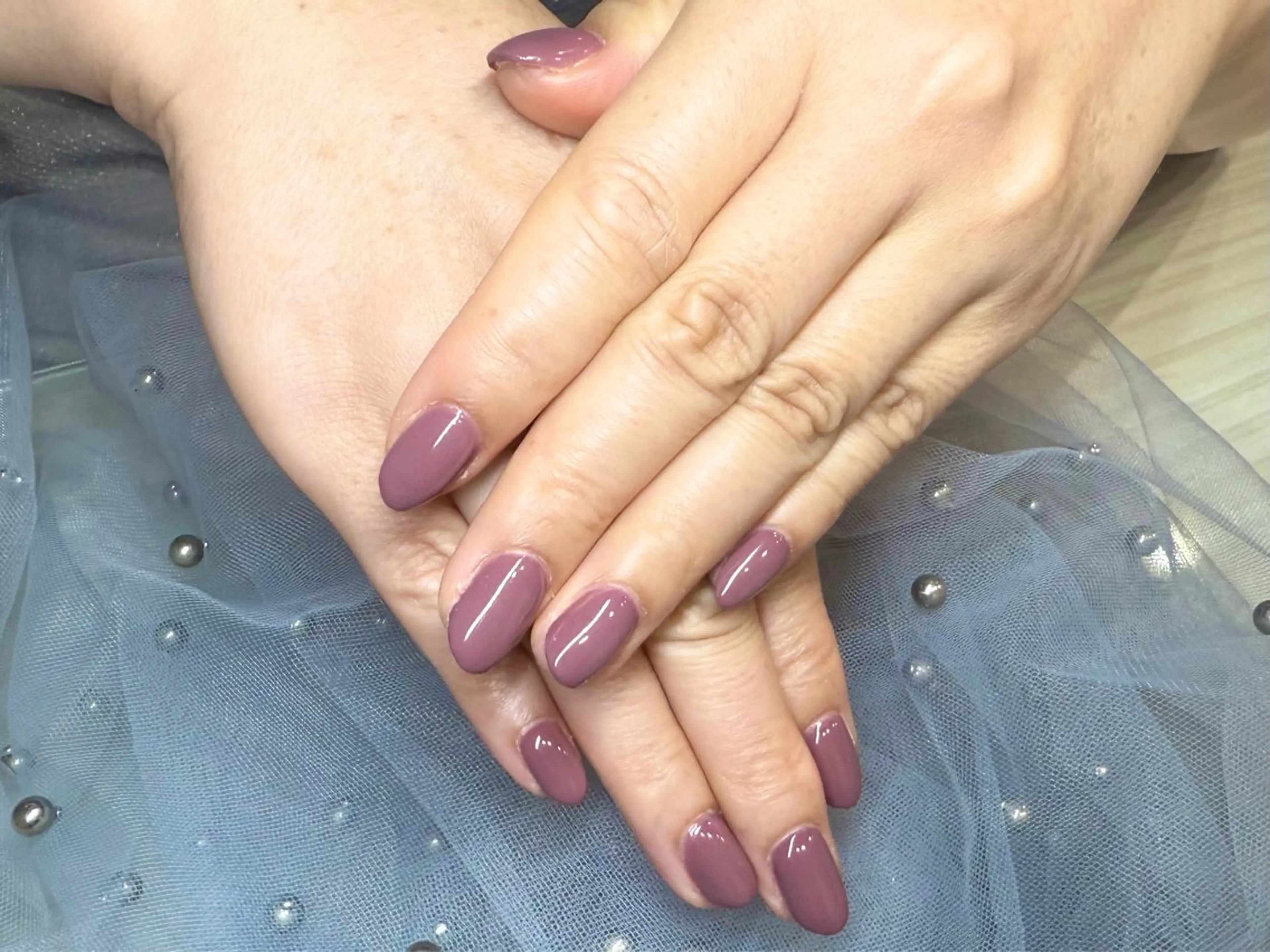 ネイル ハンドネイル Grandir しずくのネイルデザイン