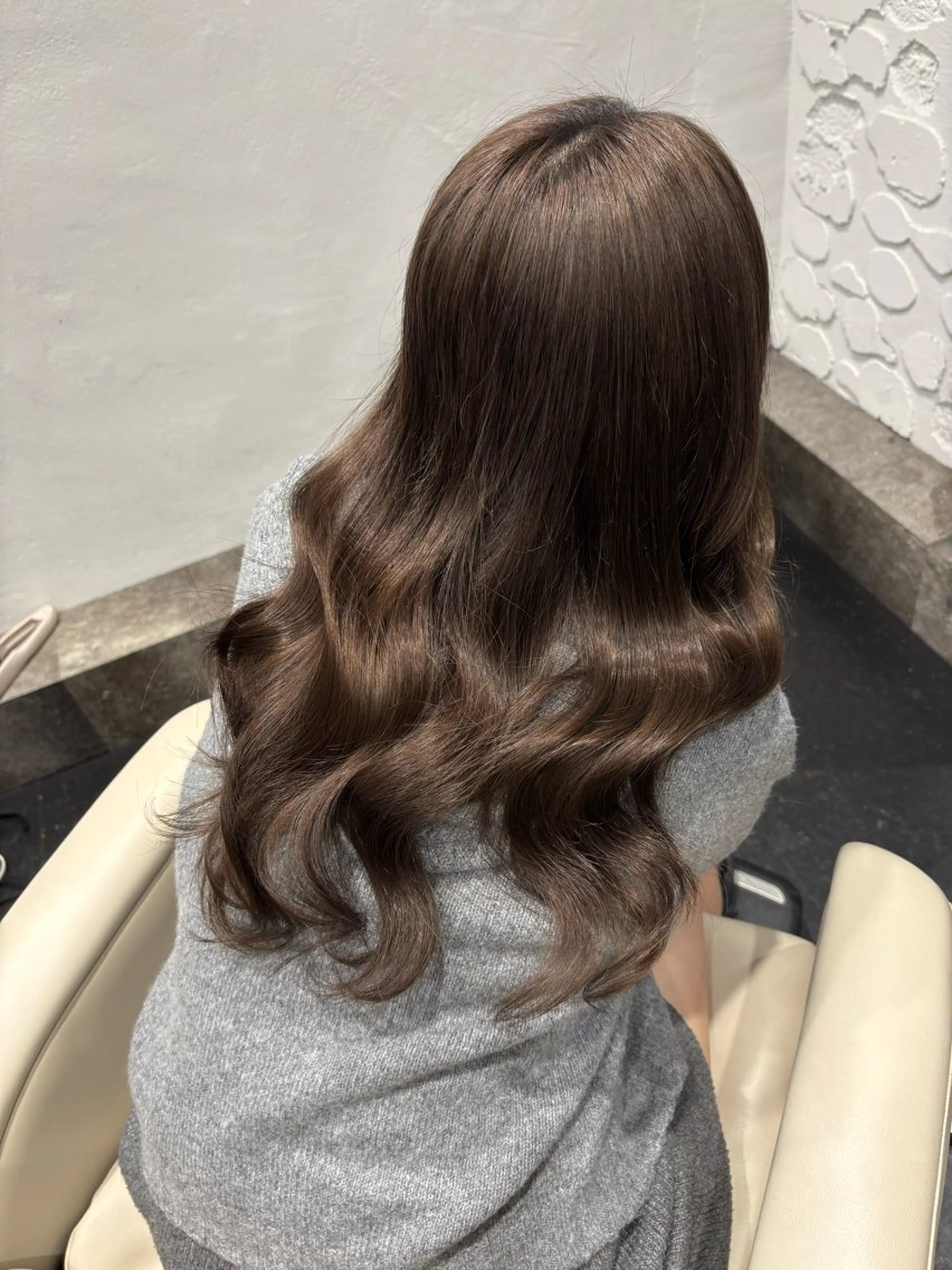 ロング カラー 透明感カラー ヘアカラー ゆいな / 大阪美容室のヘアスタイル