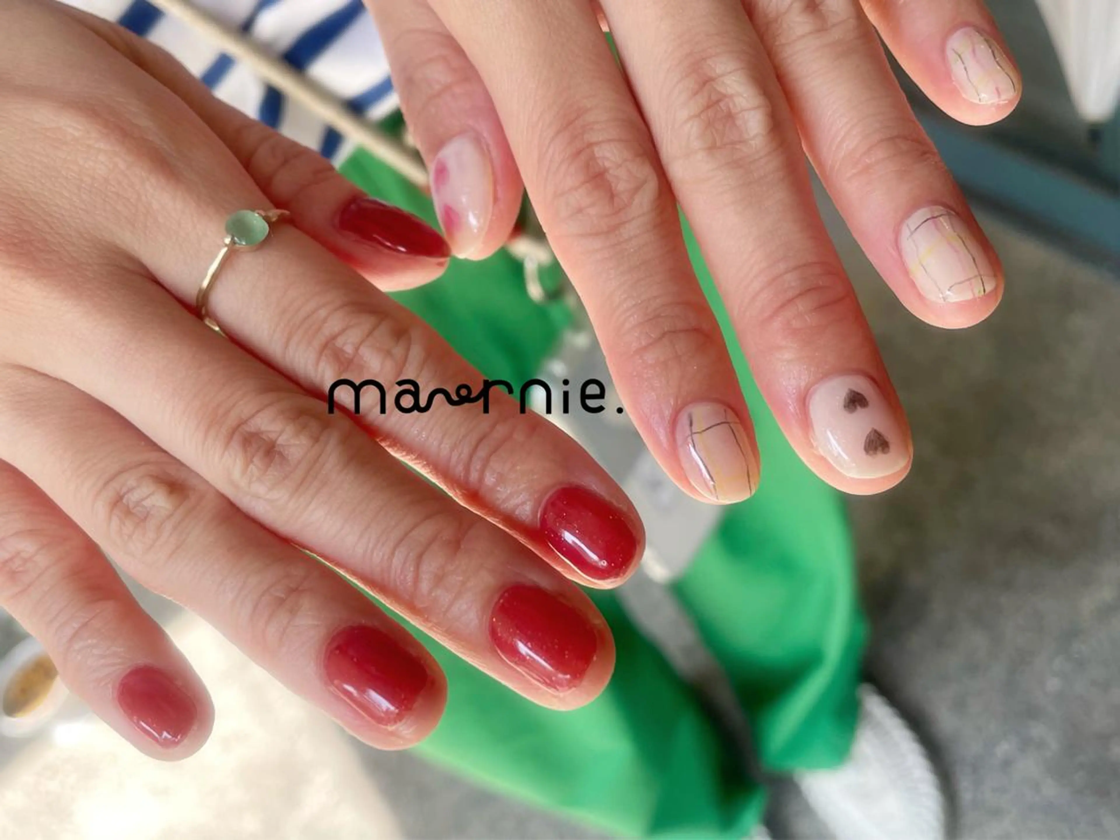 ネイル フットネイル ハンドケア marnie.所属・nail room marnie.のネイルデザイン