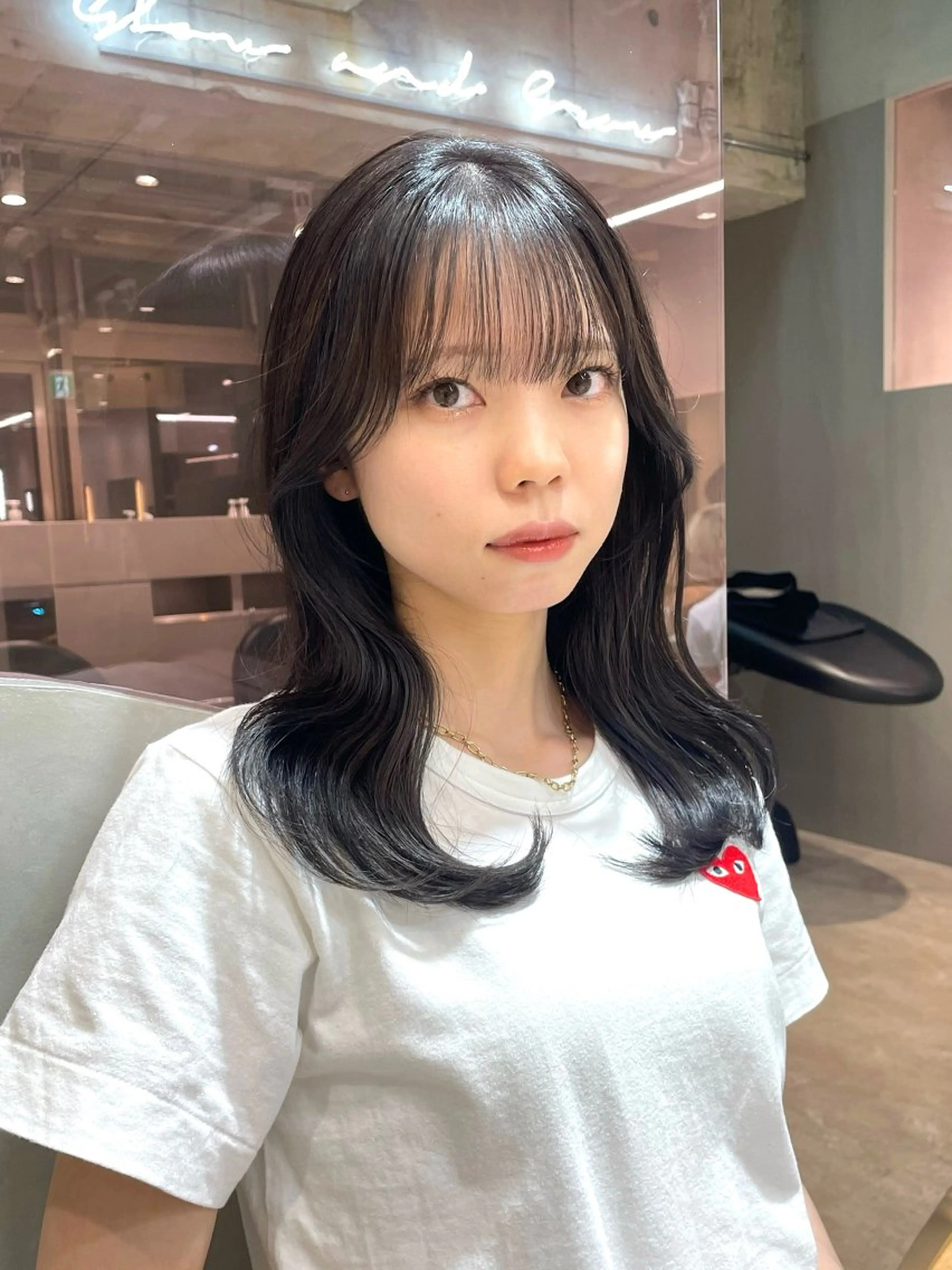 カラー 美髪矯正 ブリーチな しダブル🍒❤ゆうきのヘアスタイル