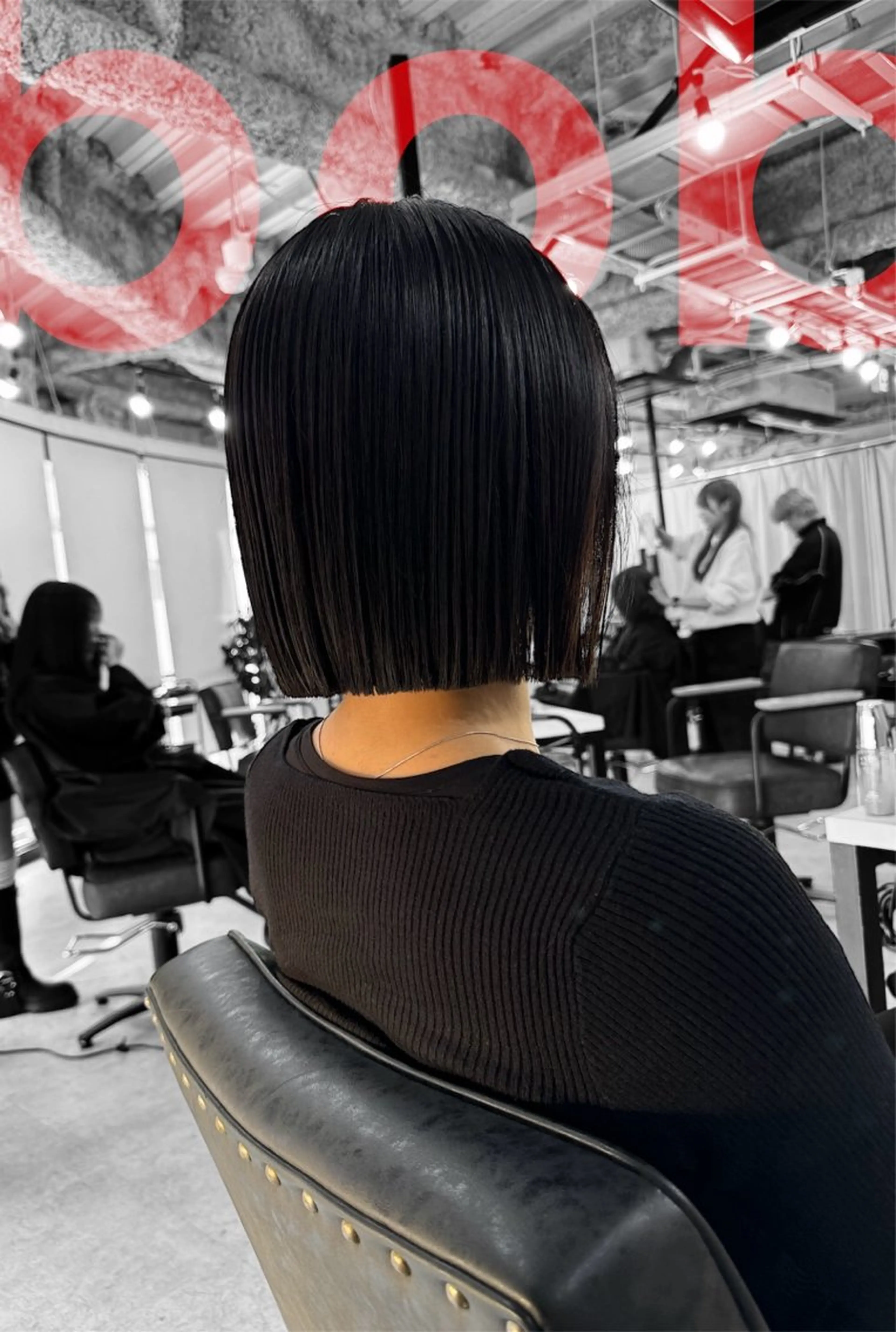 【人気No.2】自然で柔らかい縮毛矯正＋似合わせカット＋aujua トリートメントの写真