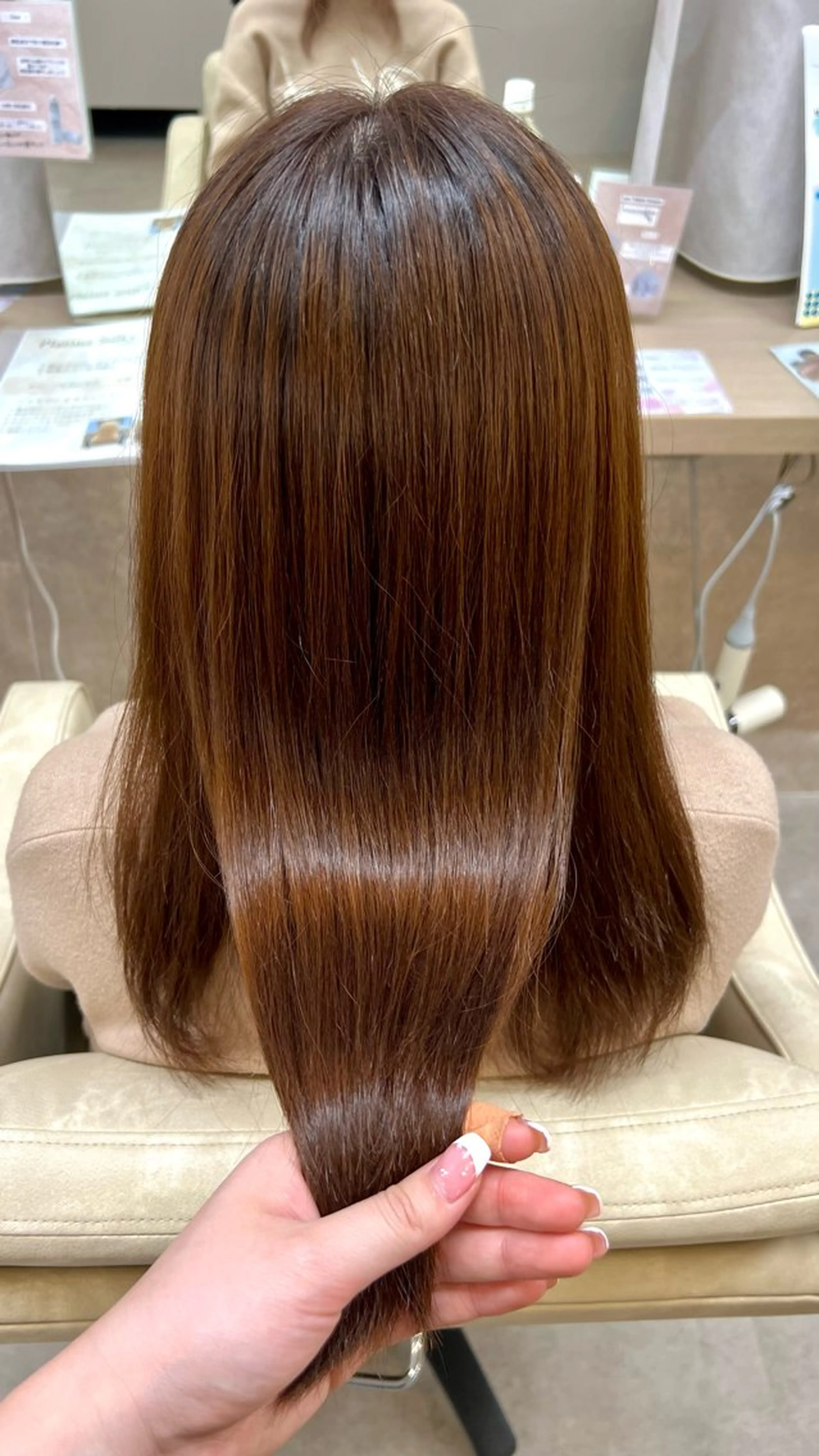 ロング カラー ヘアカラー 山下 稚葉 艶髪/透明感カラーのヘアスタイル