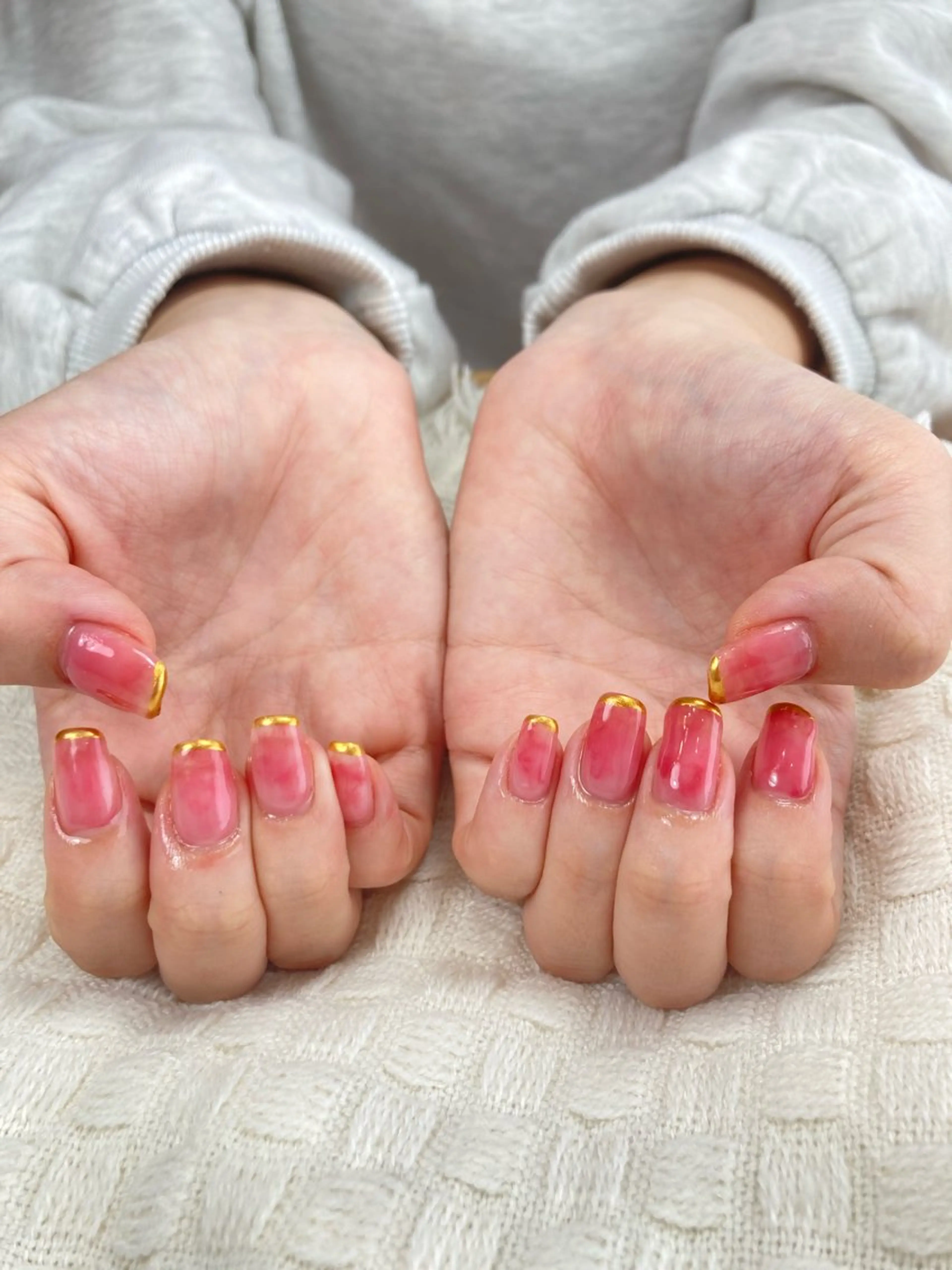 ネイル 大理石ネイル(マーブル) 🦋Hina🦋 12月予約受付中✨のネイルデザイン