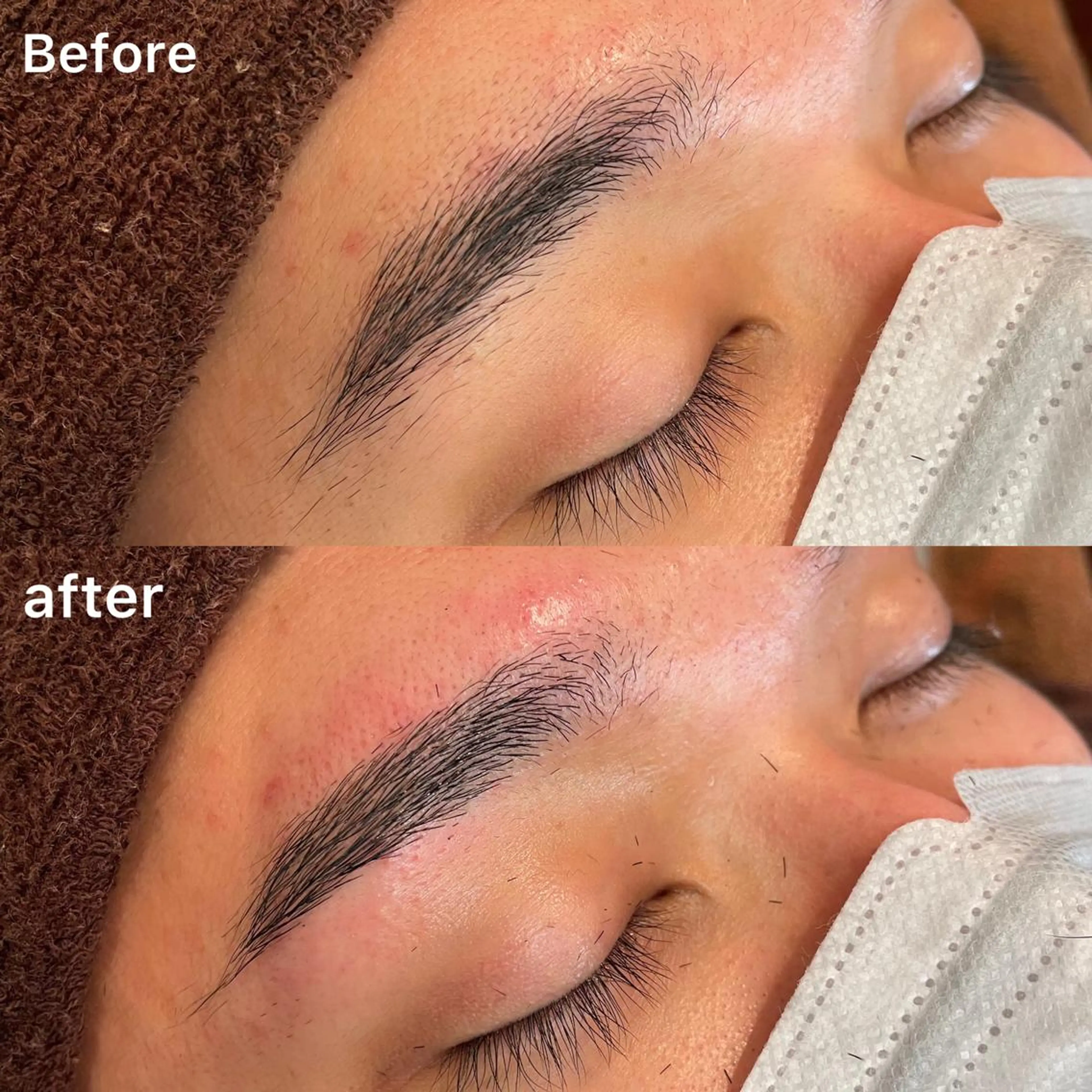 アイブロウ ワックス脱毛 Vyuha ビューハのヘアスタイル