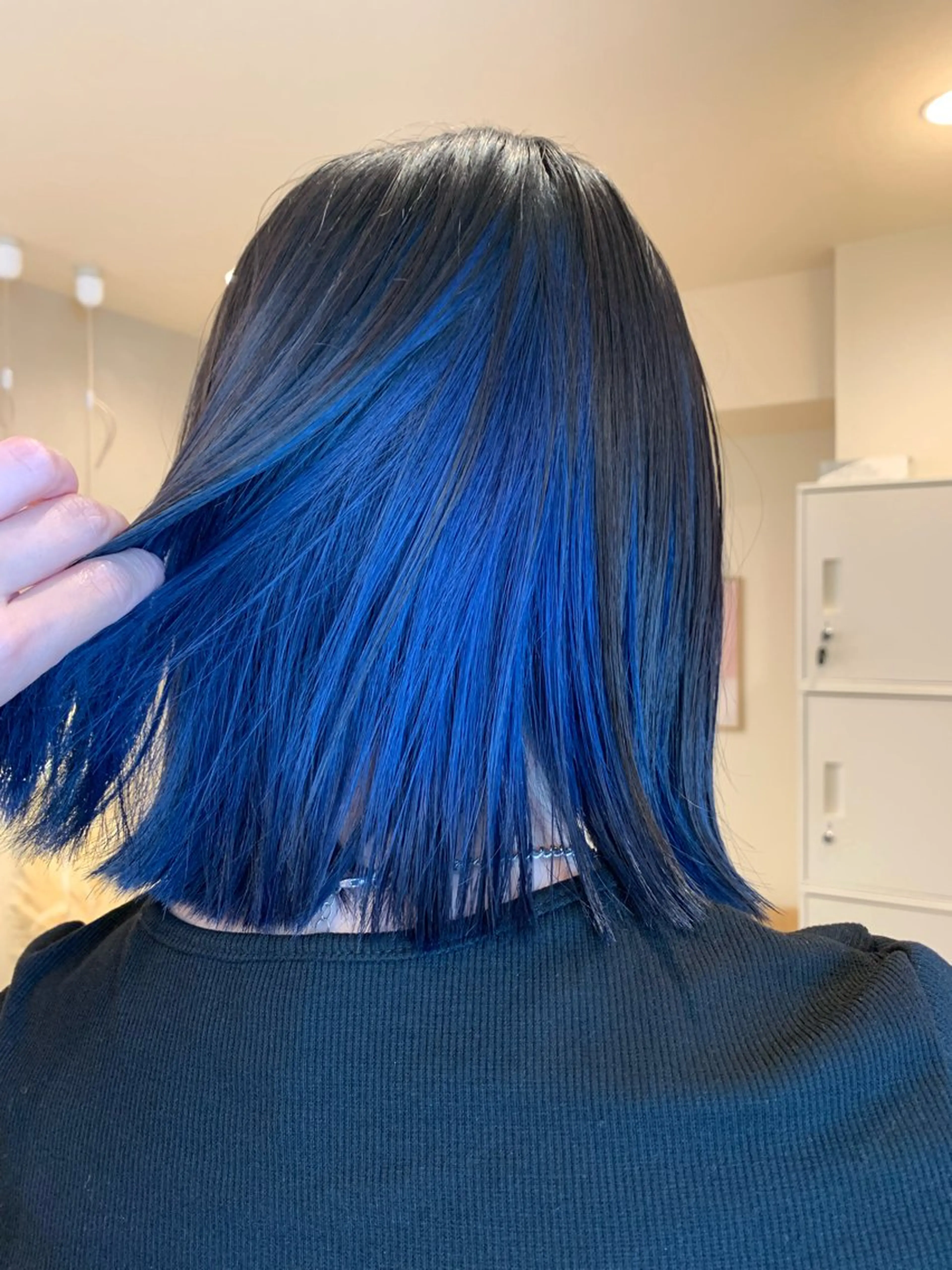 ミディアム カラー ブリーチ カット ヘアカラー トリートメント 矢場町/ダブルカラー /レイヤー/アリサのヘアスタイル