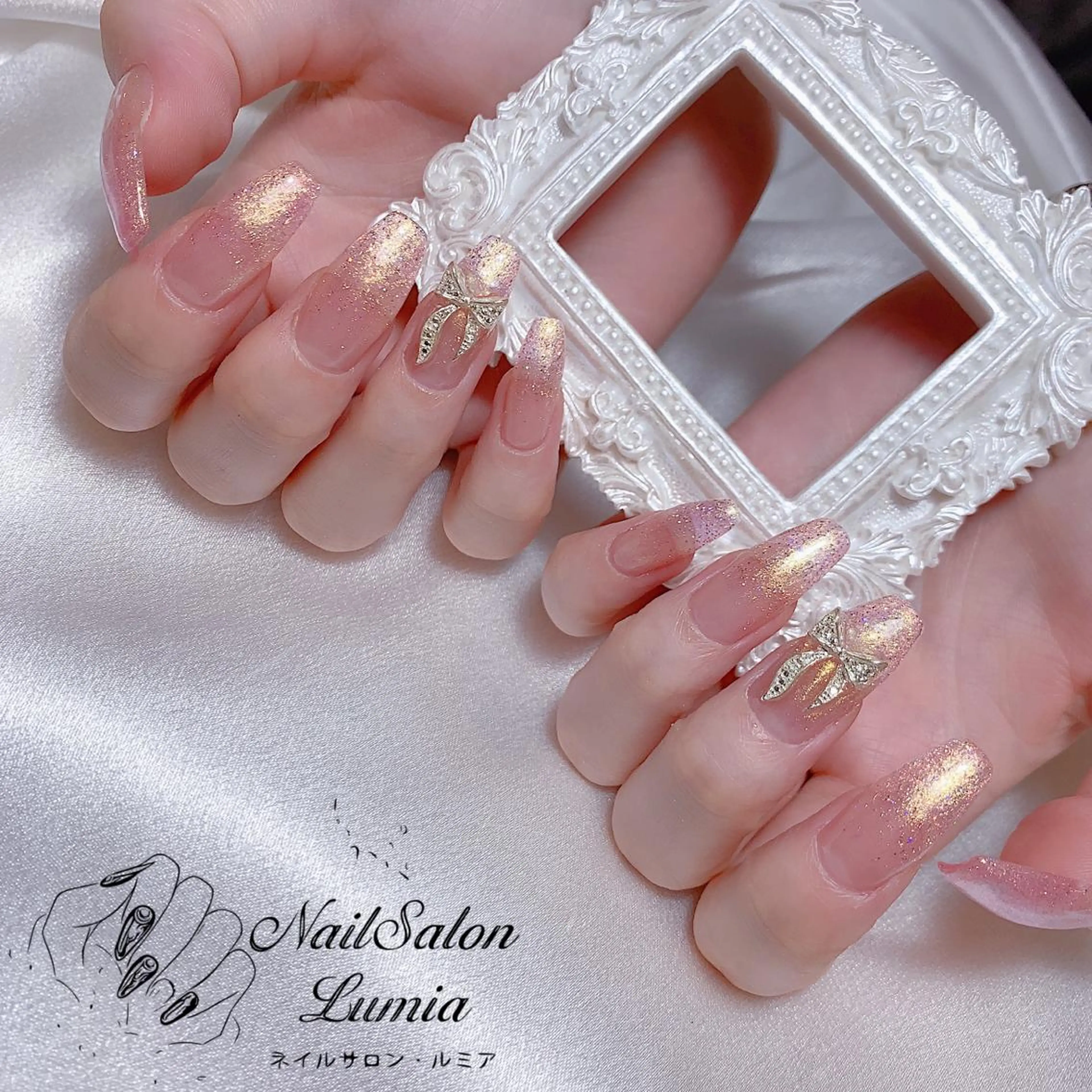 ネイル ハンドネイル ネイルサロン ルミア Lumia 店長のネイルデザイン