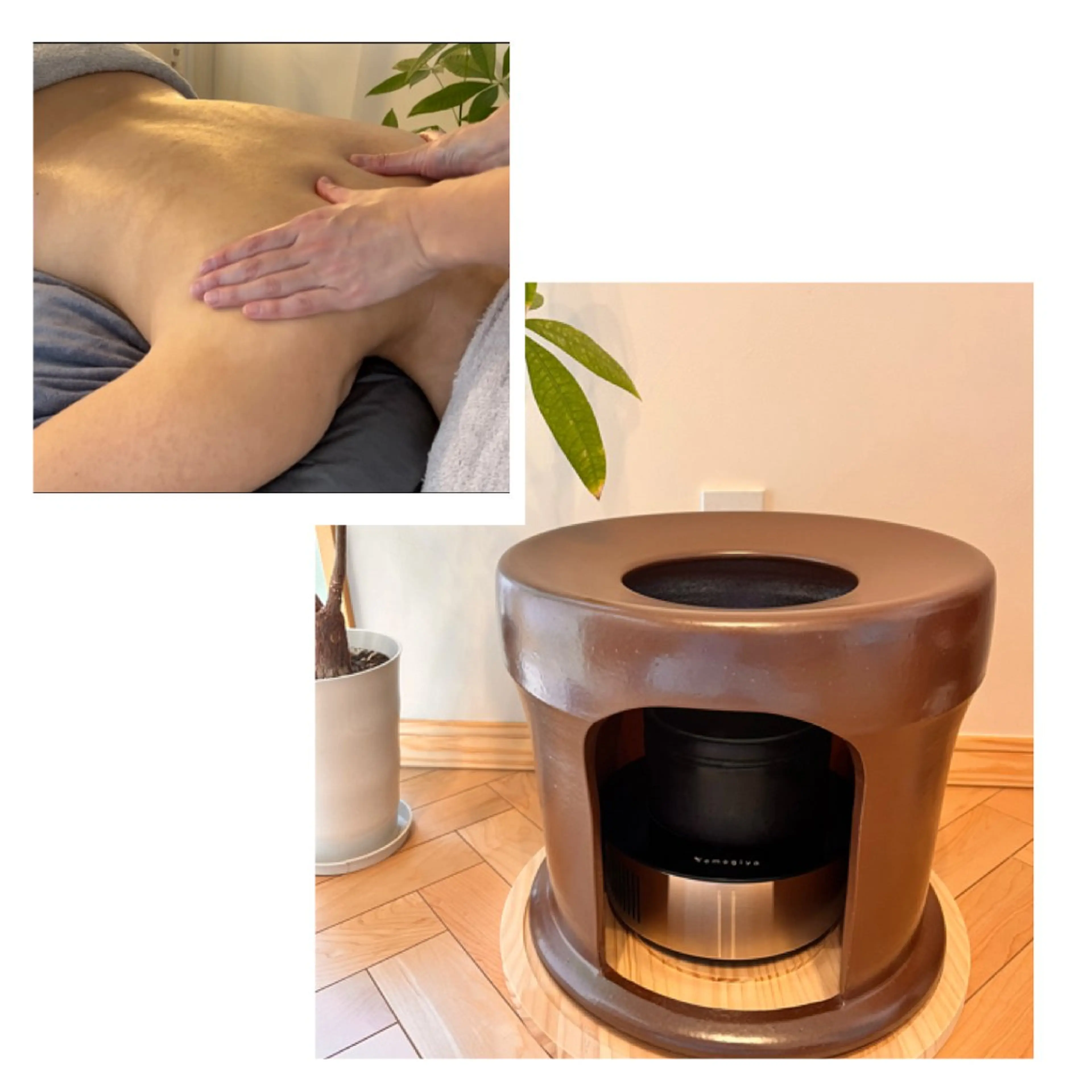 【和漢よもぎ蒸し40分＋オイルボディ60分】  6000円✨の写真