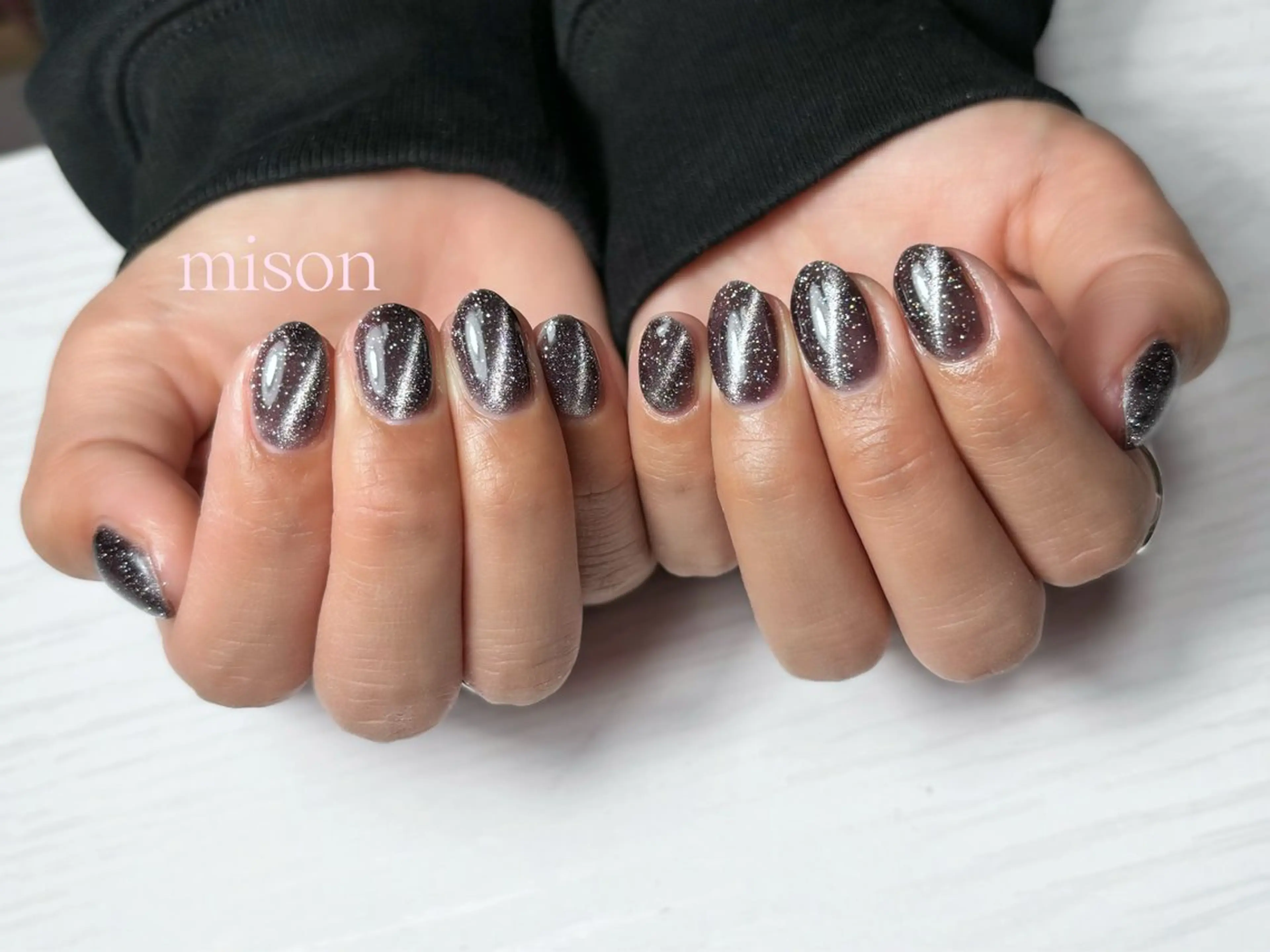 ネイル マグネットネイル mison所属・mison 安形友花のネイルデザイン