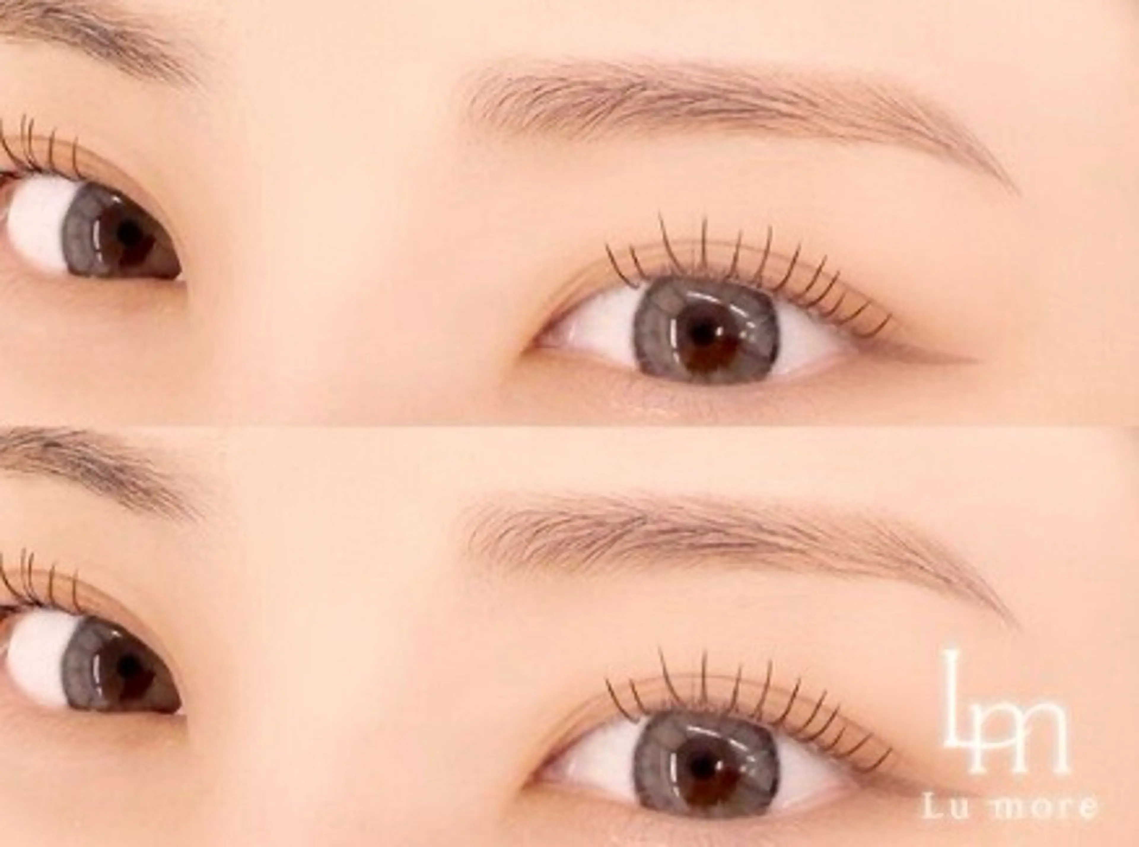 🍓HBL(ハリウッドブロウリフト)+まつ毛パーマ🍓の写真