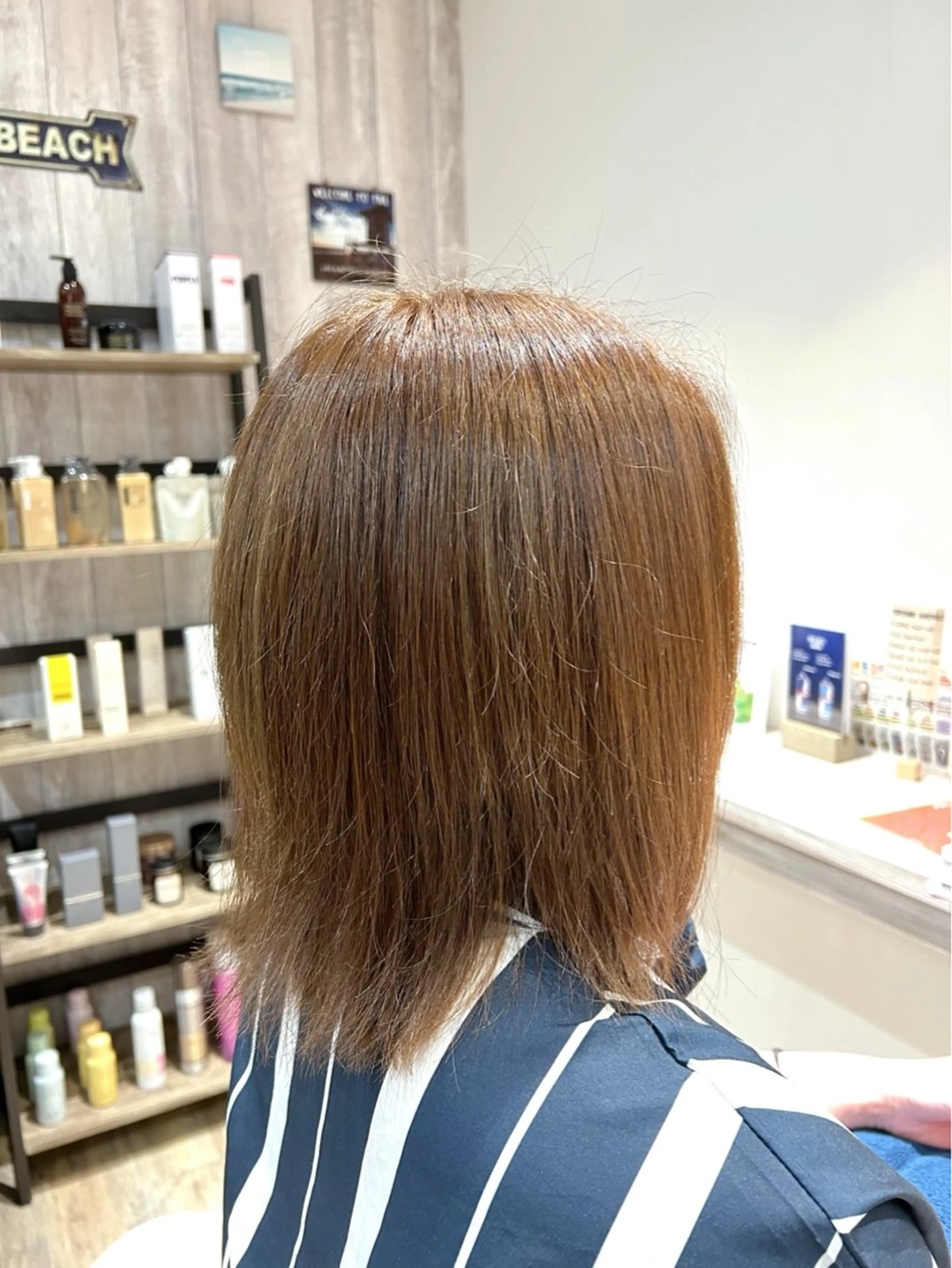 カラー ベージュカラー 透明感カラー ヘアカラー KANALOA hair produce所属・水口 琴絵のヘアスタイル