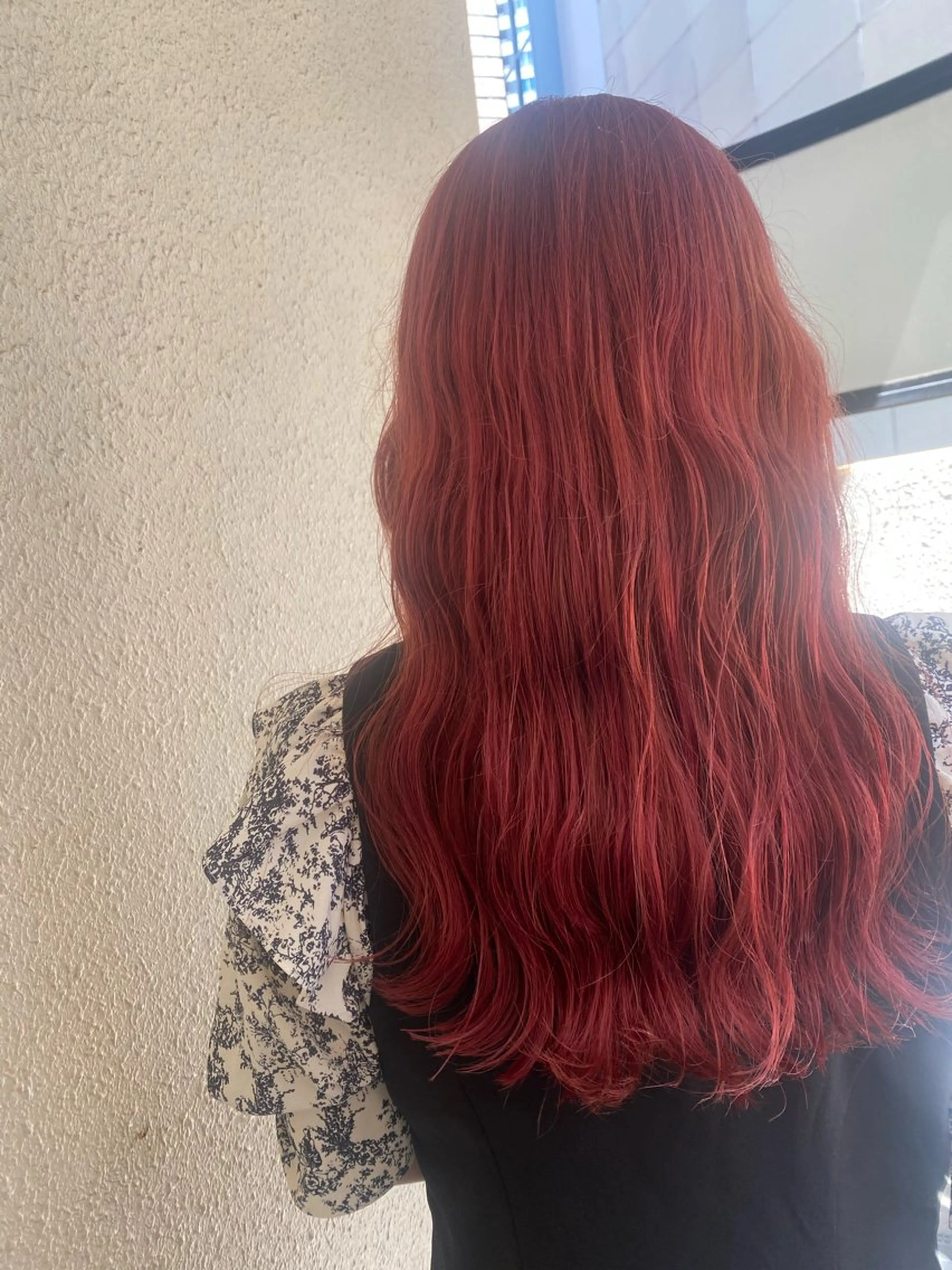 ロング カラー ブリーチカラーと、髪 質改善。HARUKAのヘアスタイル