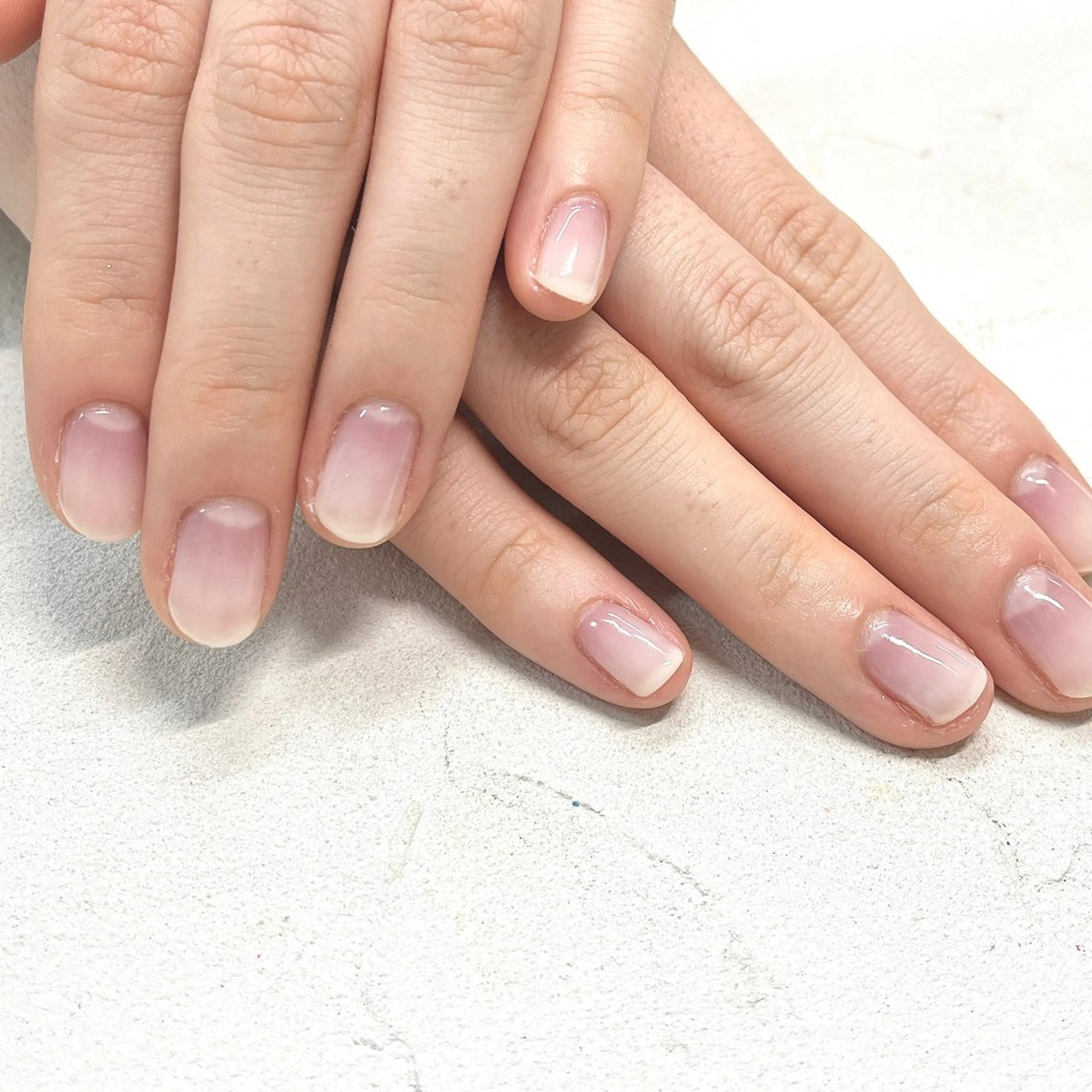 ネイル アートネイル フットネイル フレンチネイル ジェルネイル グラデーション Bianca市ヶ谷店 Aiuraのネイルデザイン